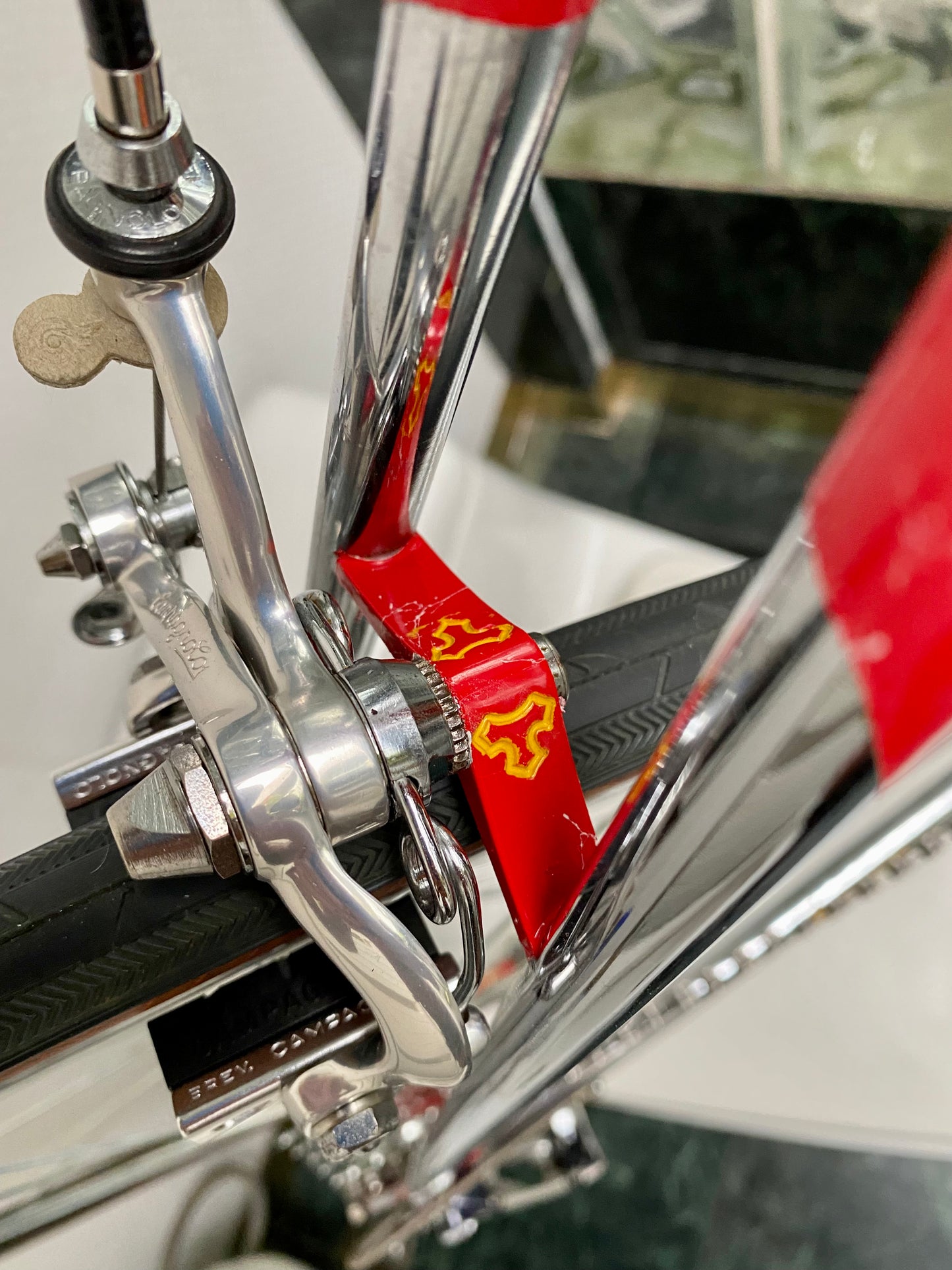 (SIZE 53cm) 1980's TOMMASINI SUPER PRESTIGE ROAD BIKE - CAMPAGNOLO SUPER RECORD - COLUMBUS SLX