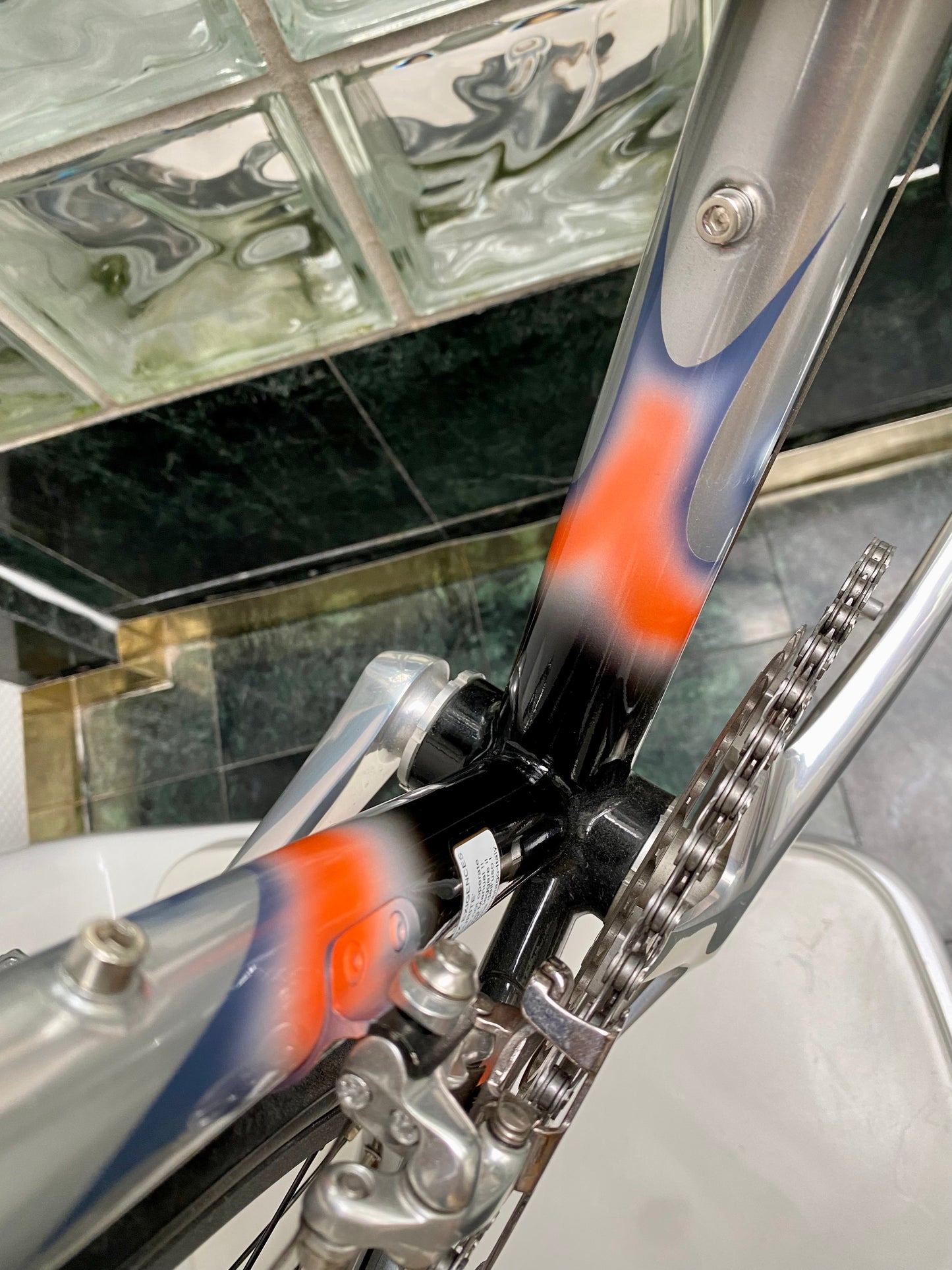 (SIZE 55cm) EARLY-2000's COLNAGO CT1 LUX TITANIO ROAD BIKE - DURA ACE - NOS