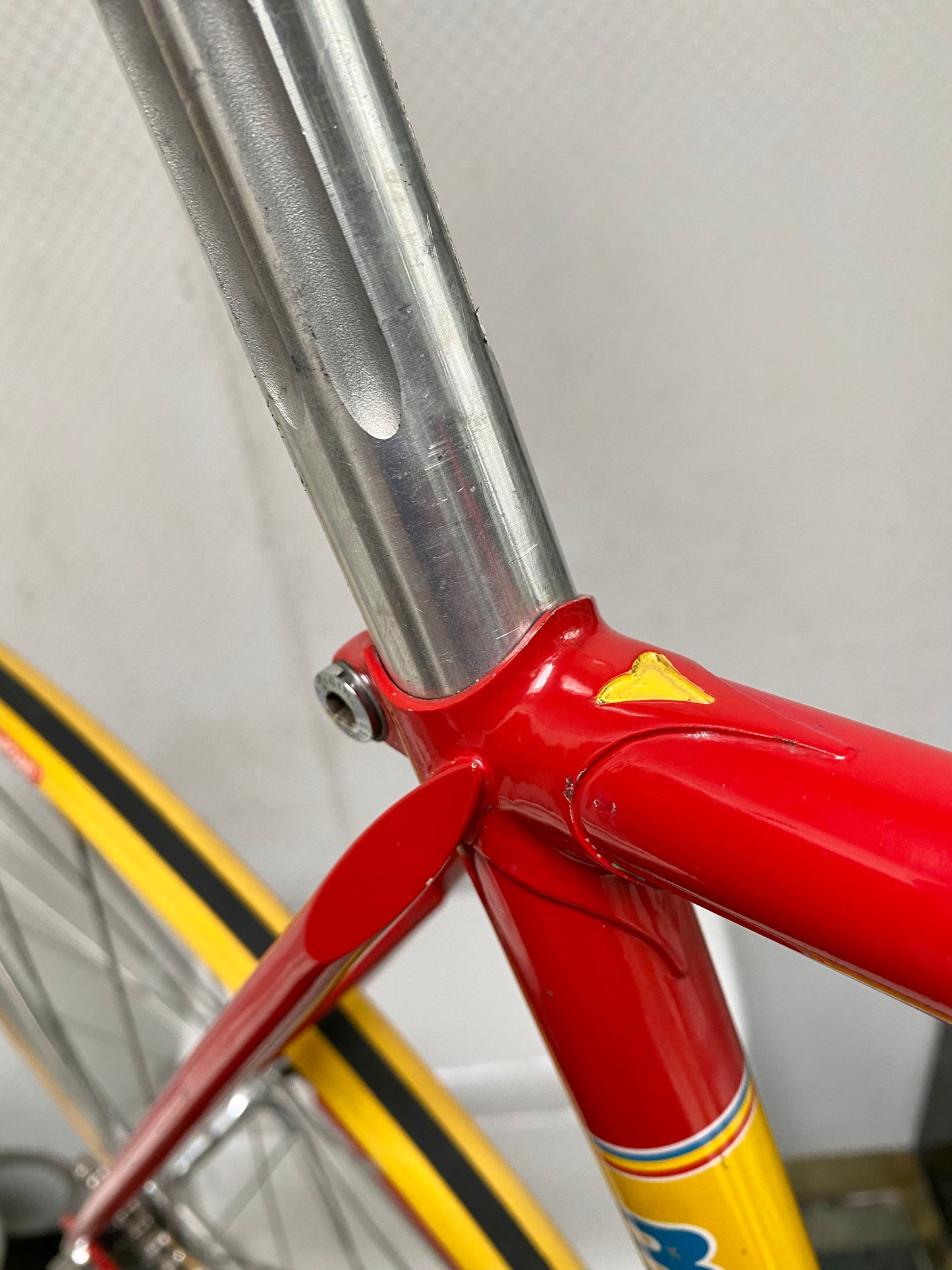 (SIZE 47cm) 1980's BATAVUS PROFESSIONAL TRACK BIKE - MICHE GROUPSET