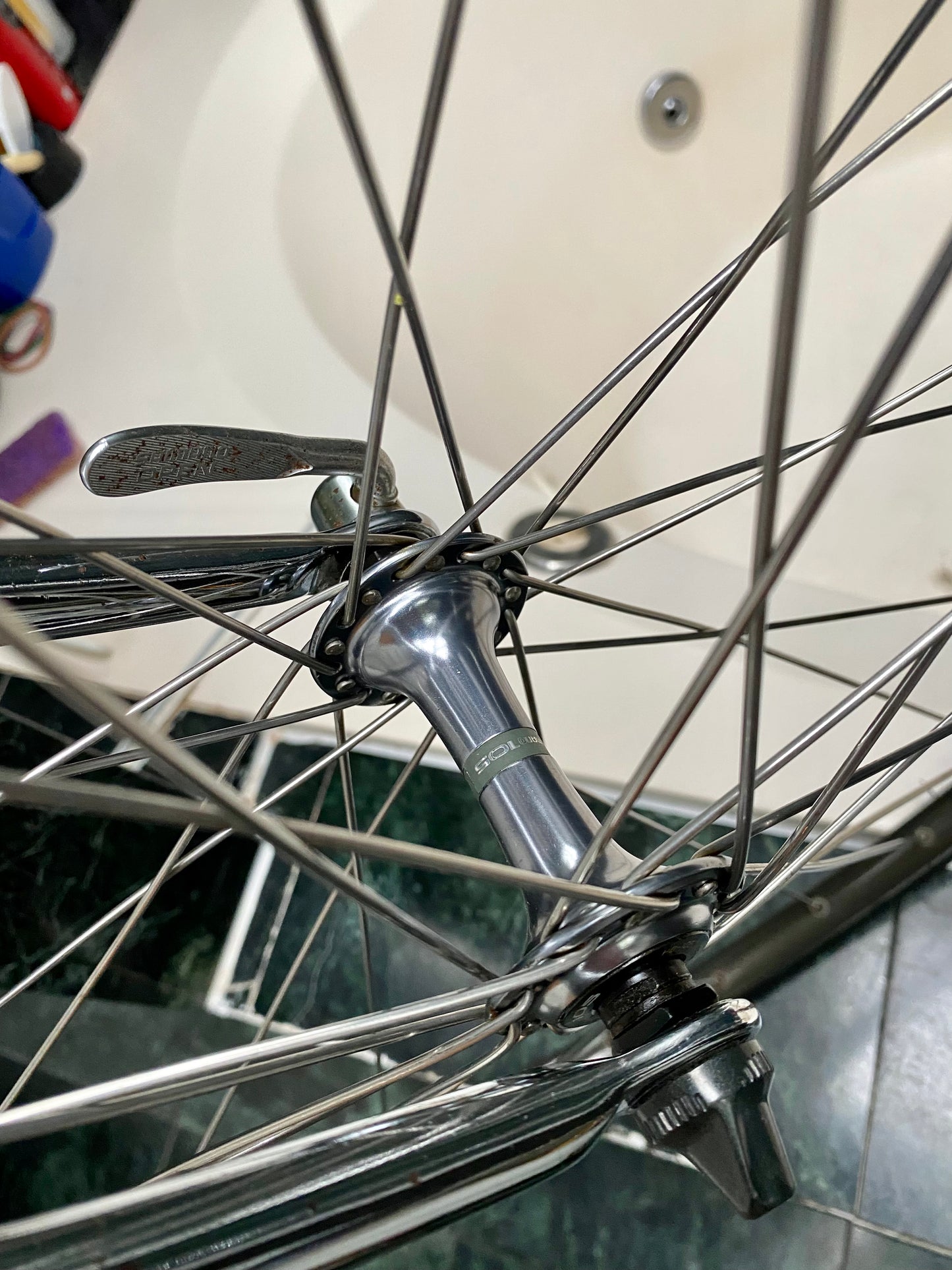 (SIZE 51cm) 1980's GARDIN ROAD BIKE - SHIMANO 105 - MAVIC - COLUMBUS