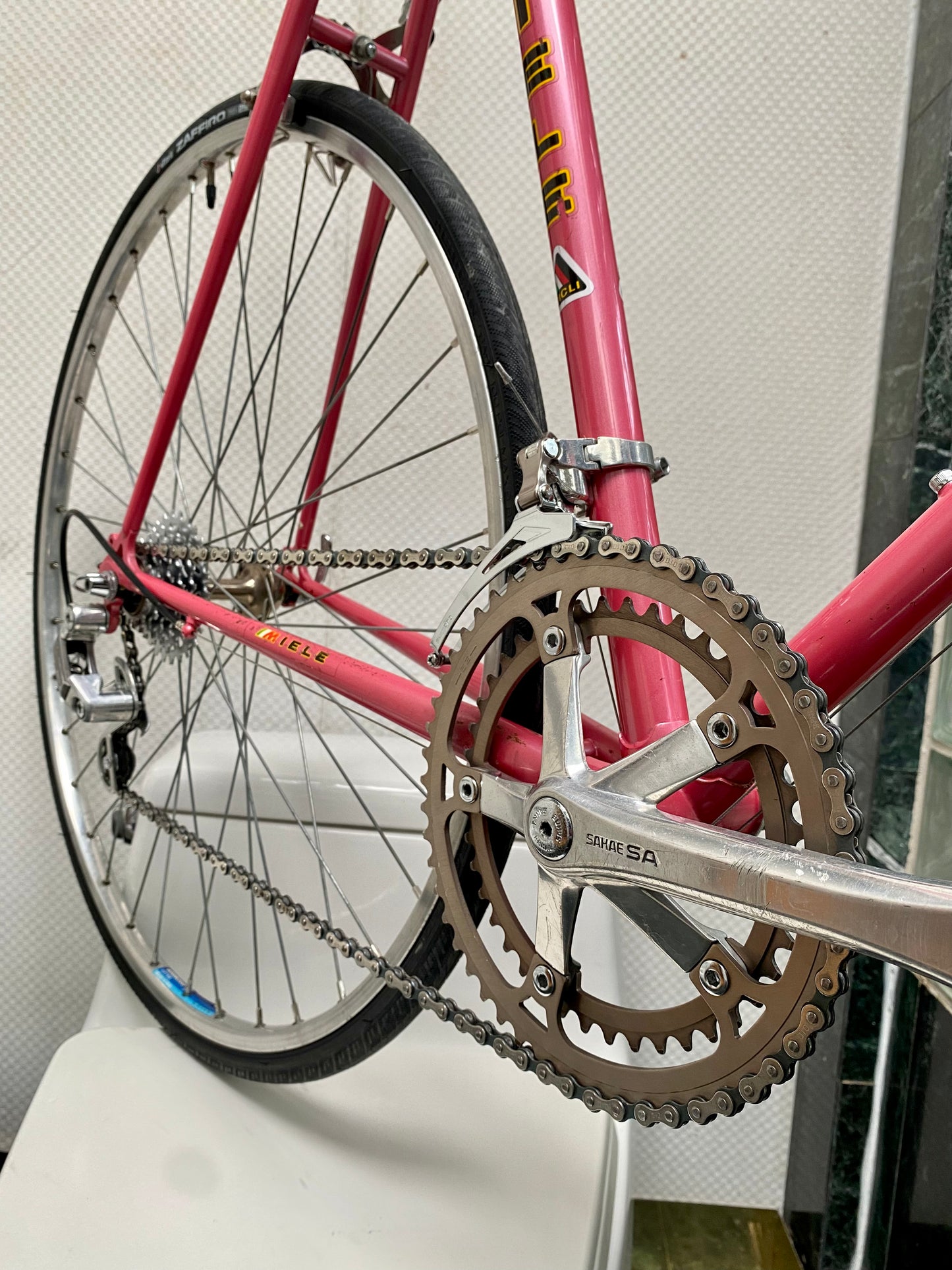 (SIZE 62cm) 1980's MIELE ROAD BIKE - VERY NICE! - PINK