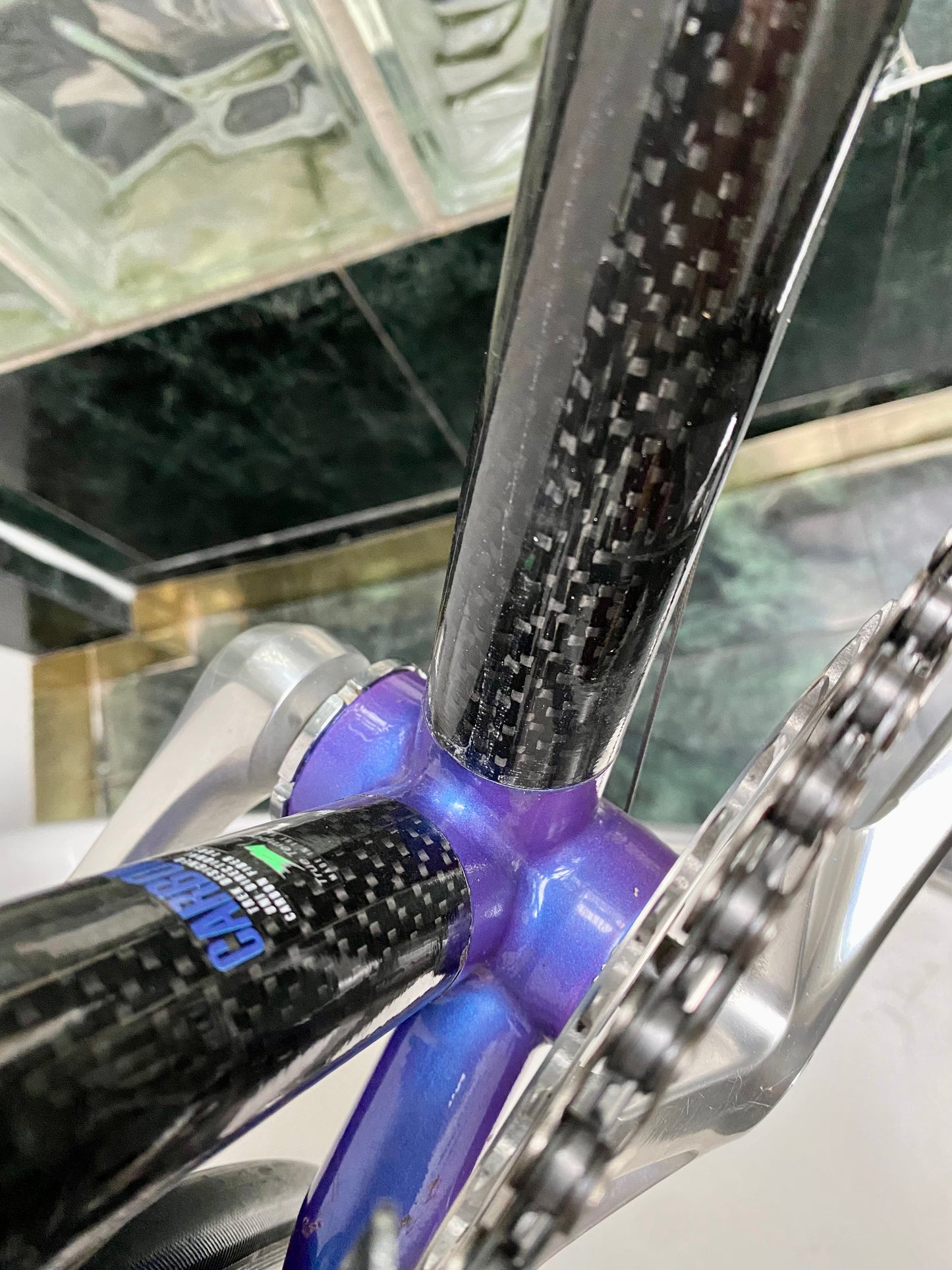 (SIZE 54cm) 1990's TREK 2300 CARBON ROAD BIKE - SHIMANO 600 STI