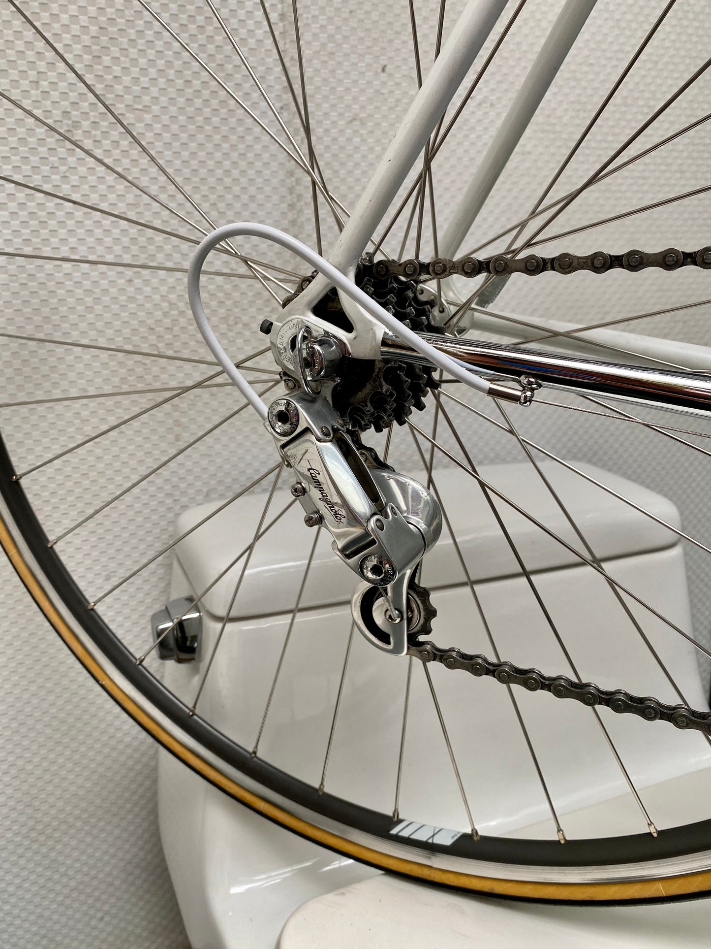 (SIZE 51cm) 1980's MARINONI SPECIAL ROAD BIKE - CAMPAGNOLO C-RECORD DELTA GROUPSET