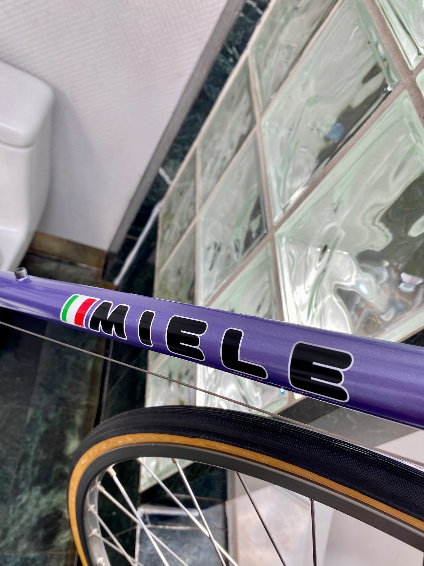 (SIZE 56cm) NOS / NEW 1980's MIELE ROAD BIKE - SHIMANO 105