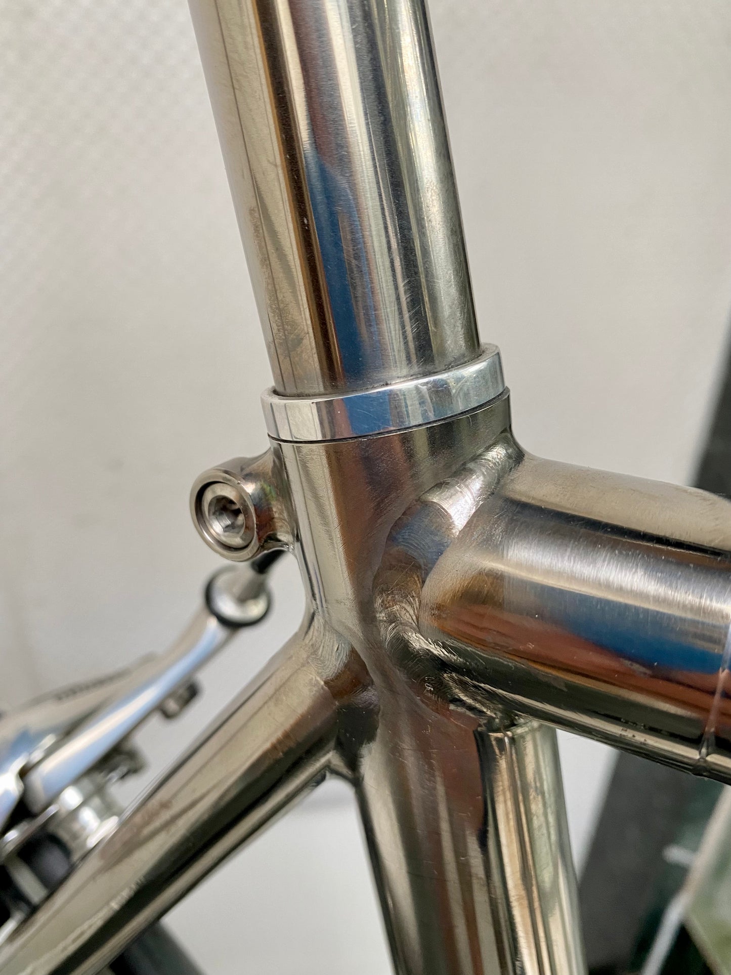 (SIZE 54cm) 2004 BIANCHI "XL EXTRALITE" TITANIUM ROAD BIKE - CAMPAGNOLO RECORD - SPOTLESS