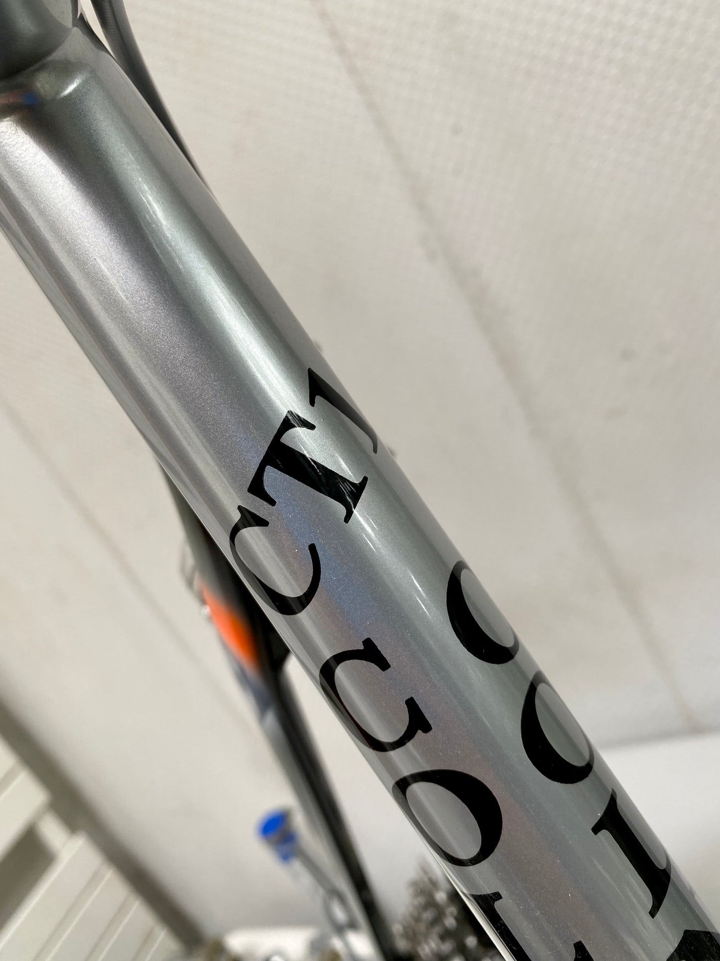 (SIZE 55cm) EARLY-2000's COLNAGO CT1 LUX TITANIO ROAD BIKE - DURA ACE - NOS