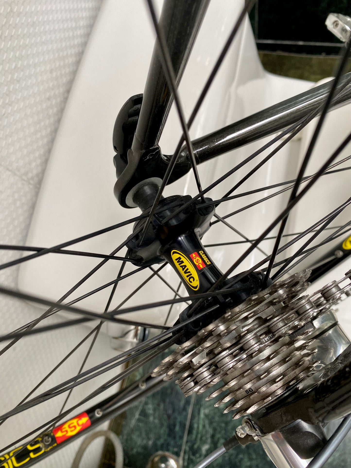 (SIZE 55cm) EARLY-2000's COLNAGO CT1 LUX TITANIO ROAD BIKE - DURA ACE - NOS