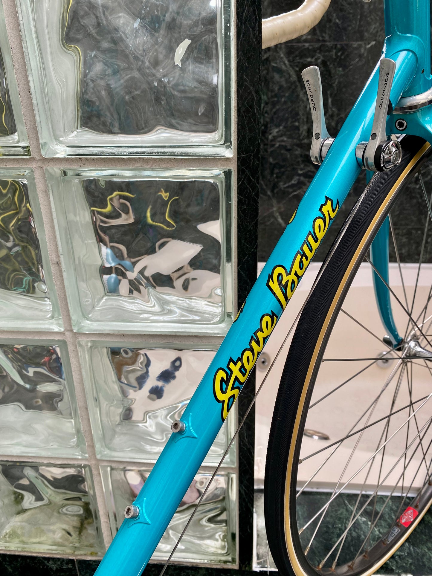 (SIZE 54cm) 1980's STEVE BAUER VORTEX ROAD BIKE - TANGE PRESTIGE - DURA ACE