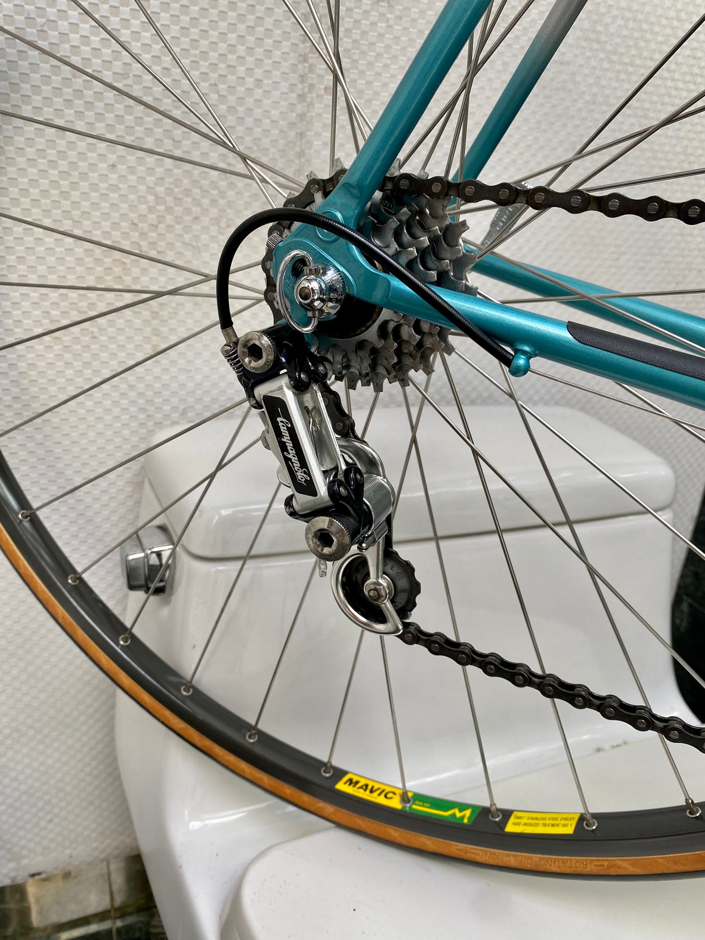 (SIZE 54cm) 1980's GARDIN ROAD BIKE - CAMPAGNOLO SUPER RECORD - 1-OF-1 - SENSATIONAL