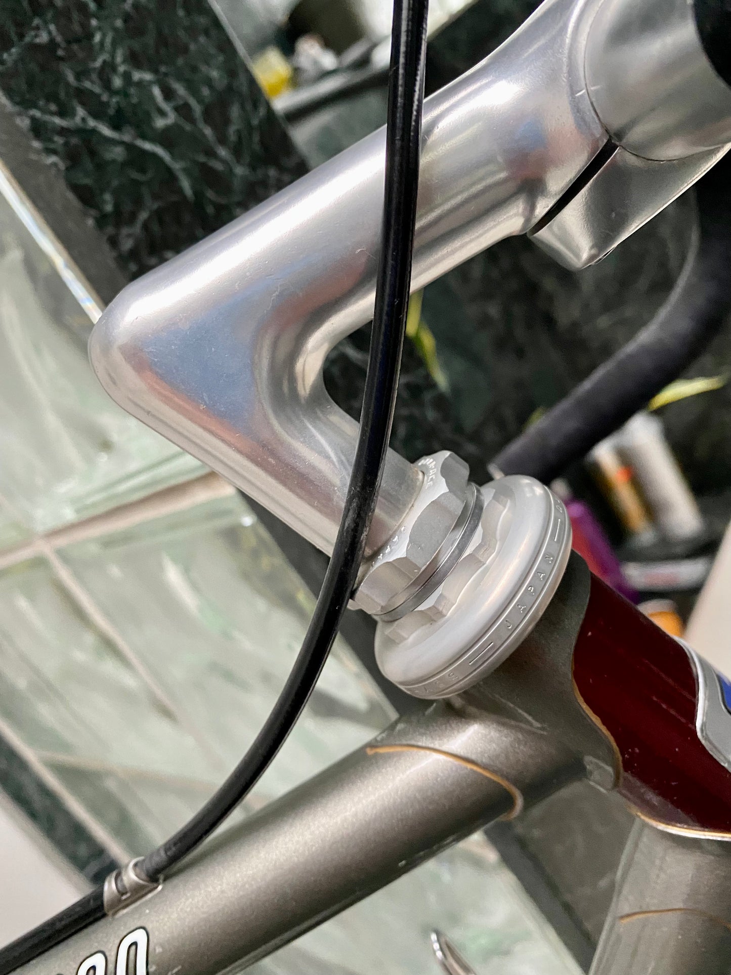 (SIZE 53cm) EARLY-1980's PANASONIC PT-5000 ROAD BIKE - HANDMADE IN JAPAN