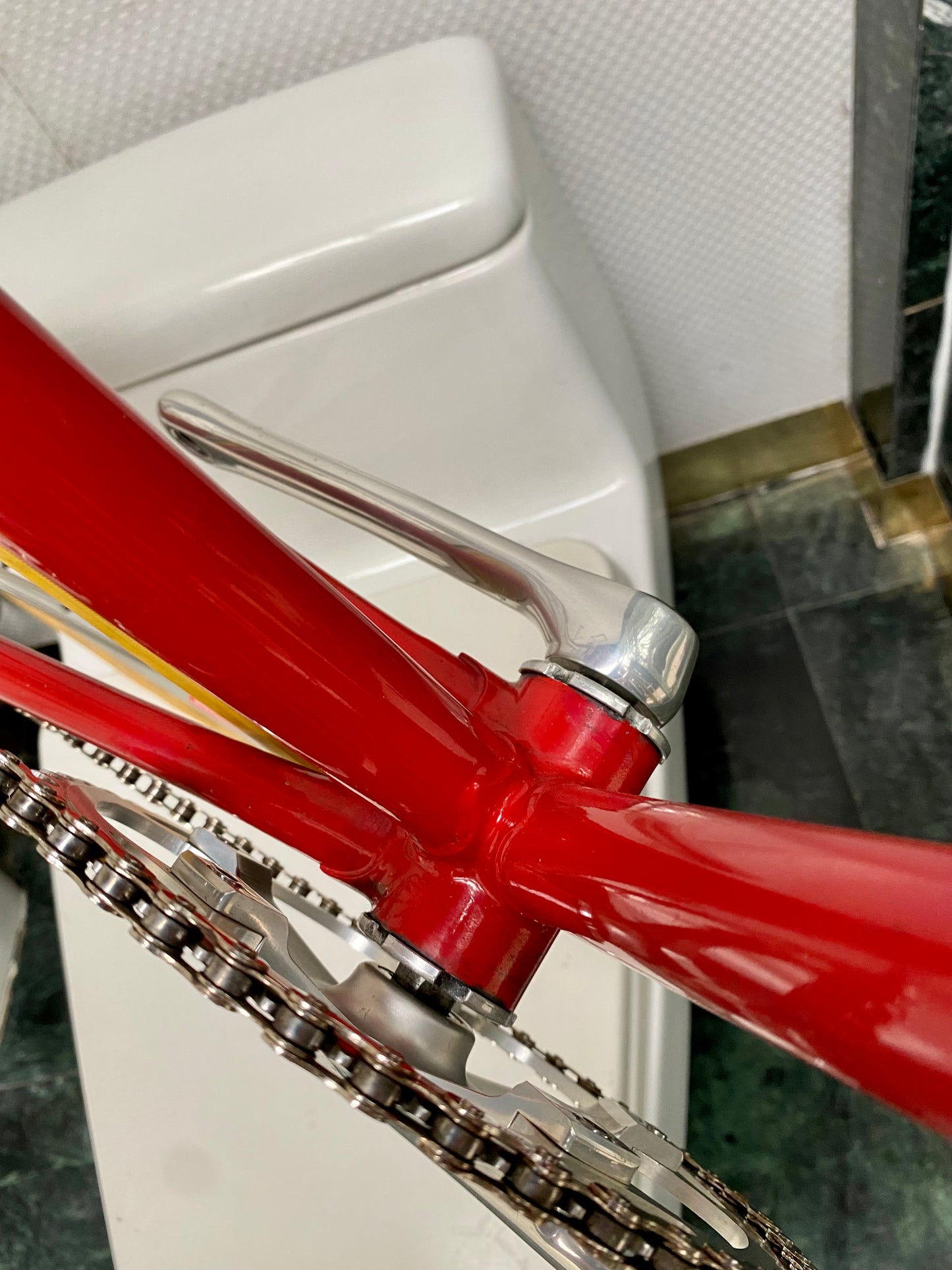 (SIZE 47cm) 1980's BATAVUS PROFESSIONAL TRACK BIKE - MICHE GROUPSET