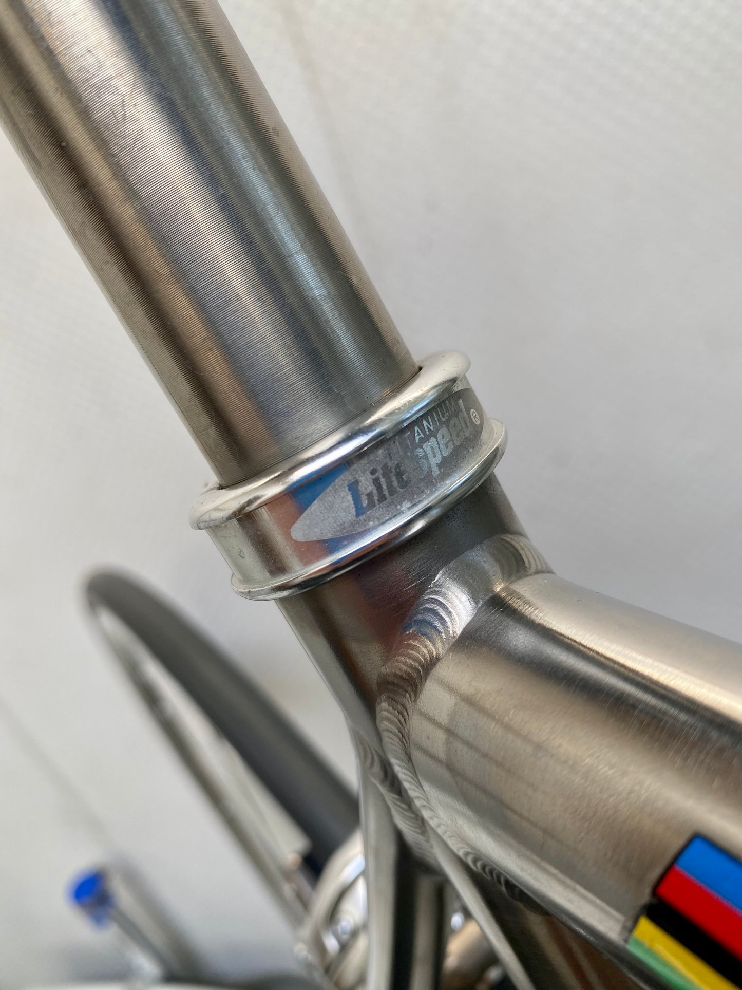 (SIZE 55cm) LATE-1990's LITESPEED VORTEX TITANIUM ROAD BIKE - SHIMANO DURA ACE - LIKE NEW