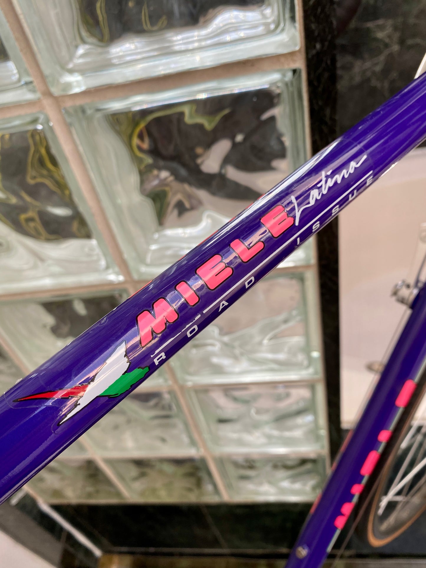 (SIZE 59cm) 1980's MIELE LATINA ROAD BIKE - CAMPAGNOLO ATHENA