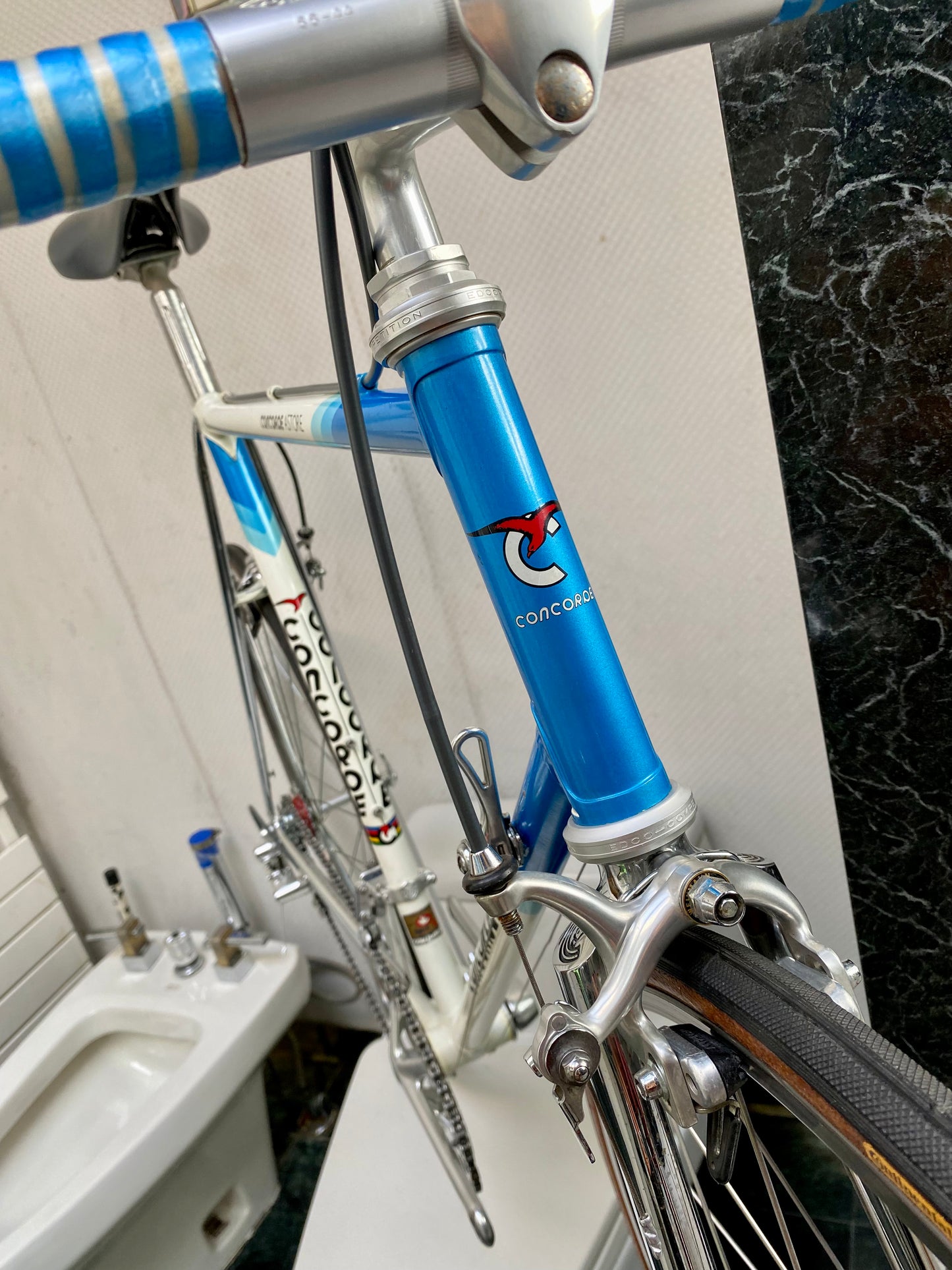(SIZE 57cm) 1980's CONCORDE ASTORE ROAD BIKE - EDCO GROUPSET