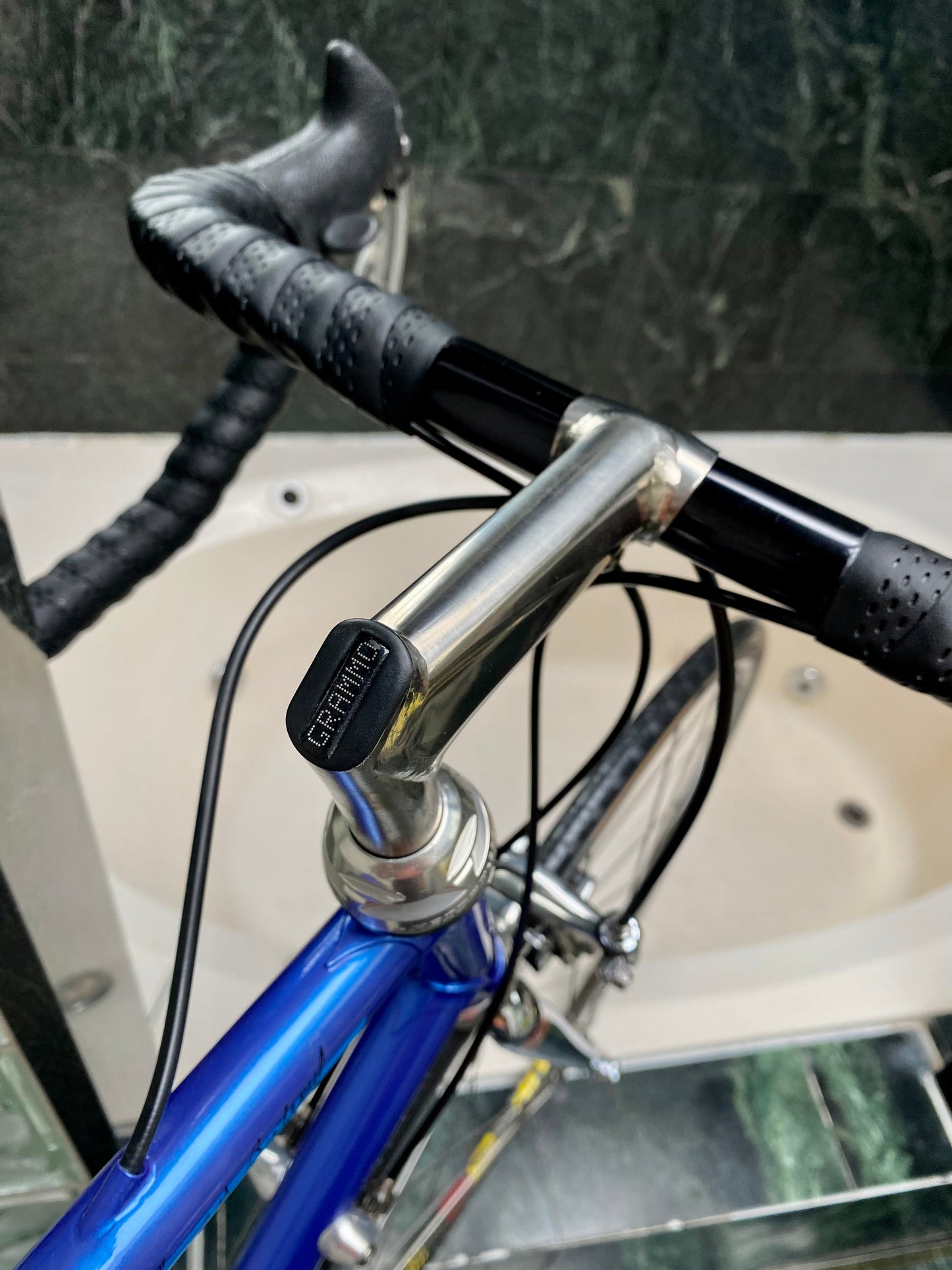 (SIZE 56cm) EARLY-1990's BERTRAND "3000" ROAD BIKE - CAMPAGNOLO RECORD