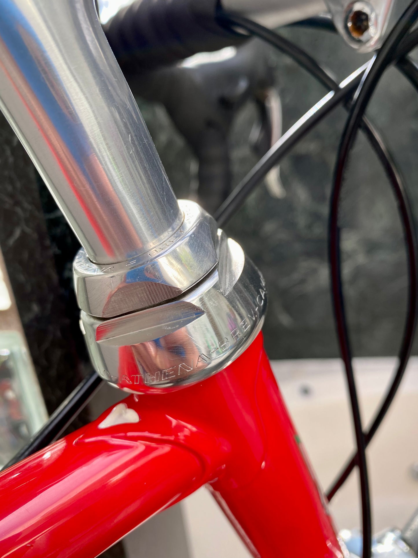 (SIZE 57cm) STUNNING EARLY-1990's CUSTOM CRAMEROTTI ROAD BIKE - CAMPAGNOLO