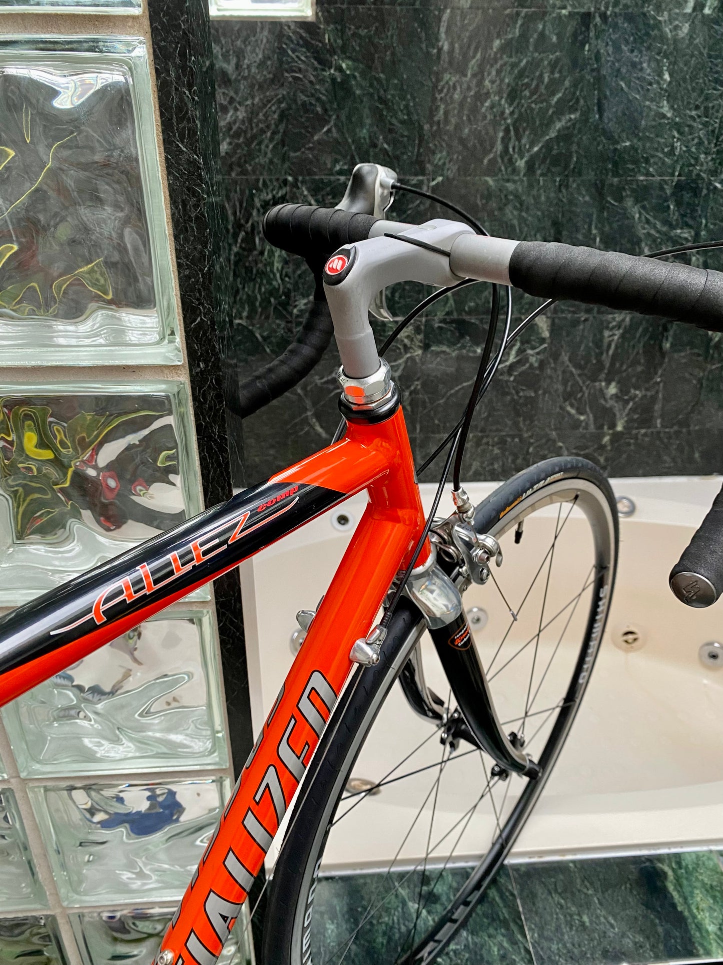 (SIZE 56cm) LATE-1990's SPECIALIZED ALLEZ COMP ROAD BIKE - SHIMANO ULTEGRA