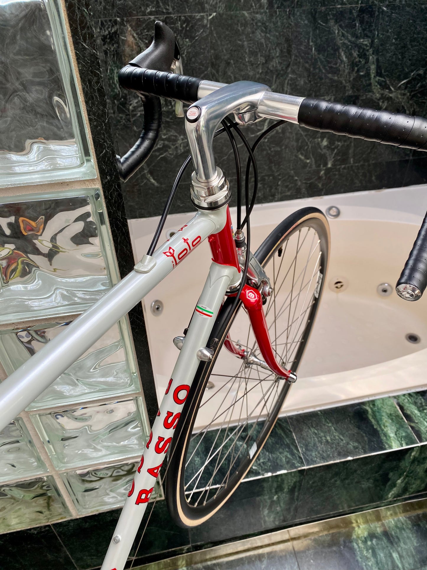 (SIZE 56cm) EARLY-1990's BASSO FIOR DI LOTO ROAD BIKE - NOS / NEW - CAMPAGNOLO C-RECORD DELTA