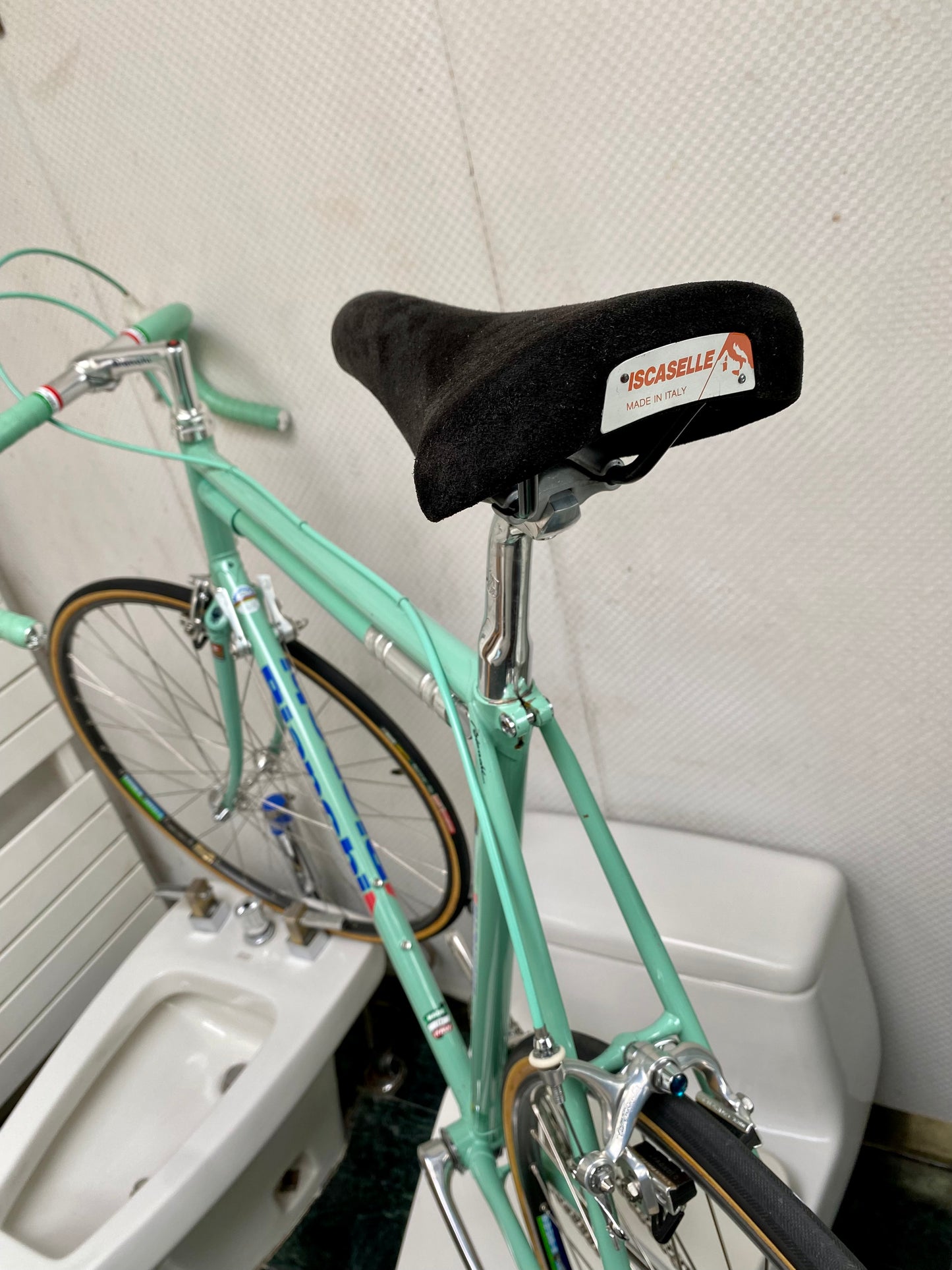 (SIZE 60cm) 1980's BIANCHI SPECIALISSIMA ROAD BIKE - CAMAPGNOLO C-RECORD