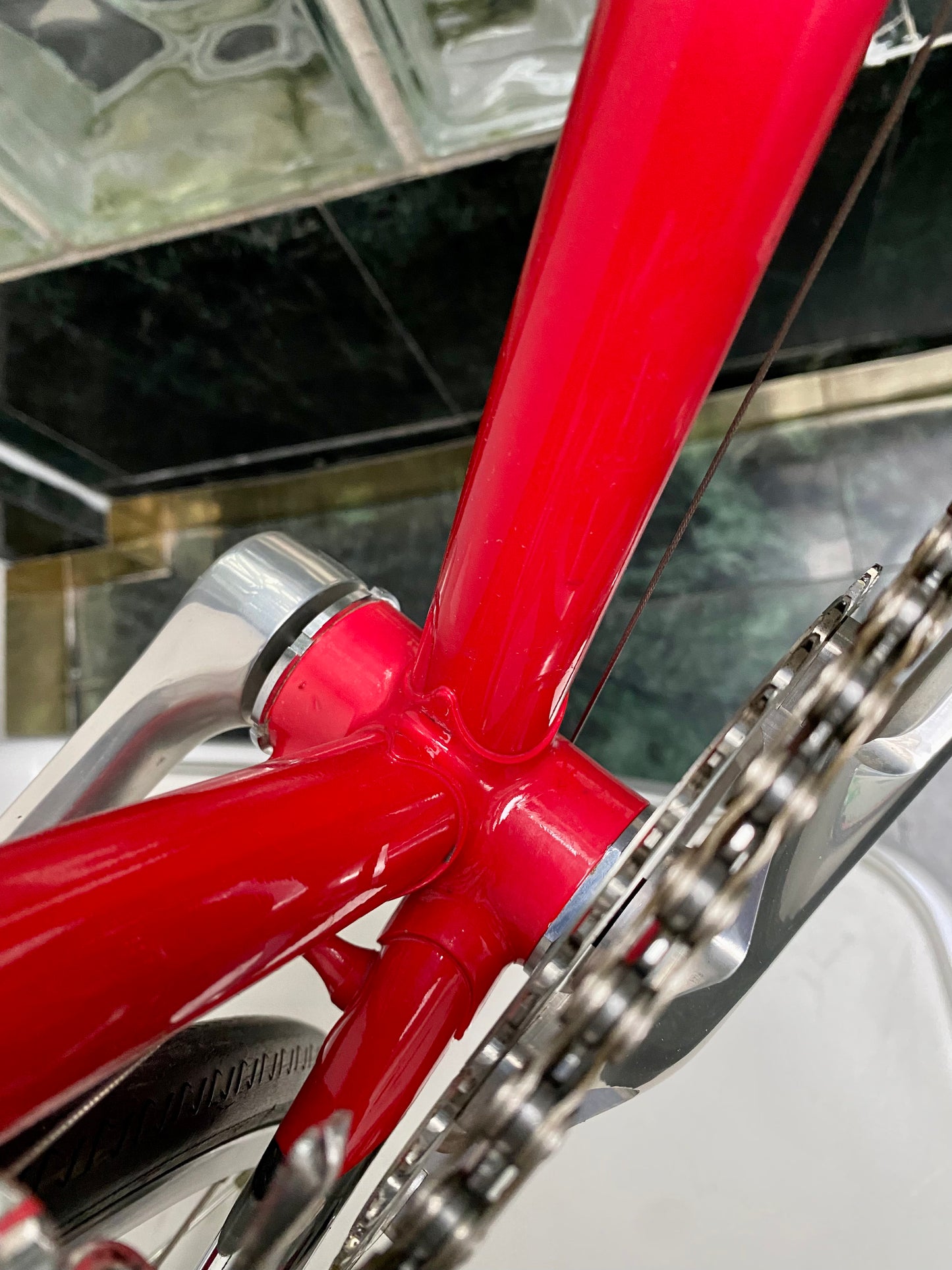 (SIZE 54cm) 1980's MARINONI SPECIAL ROAD BIKE - COLUMBUS SL - CAMPAGNOLO ATHENA