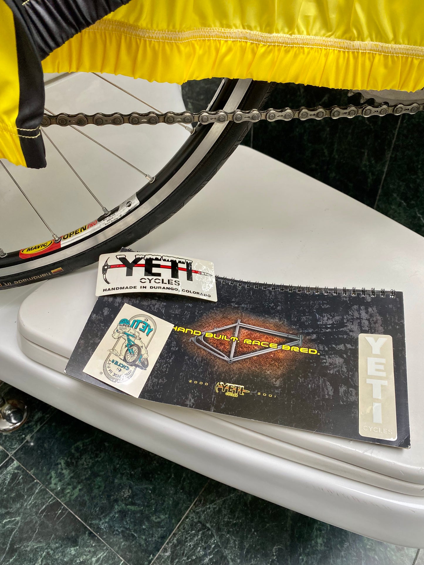 (SIZE 54cm) 2003 YETI ROAD PROJECT TITANIUM ROAD BIKE - SHIMANO DURA ACE - SPOTLESS !