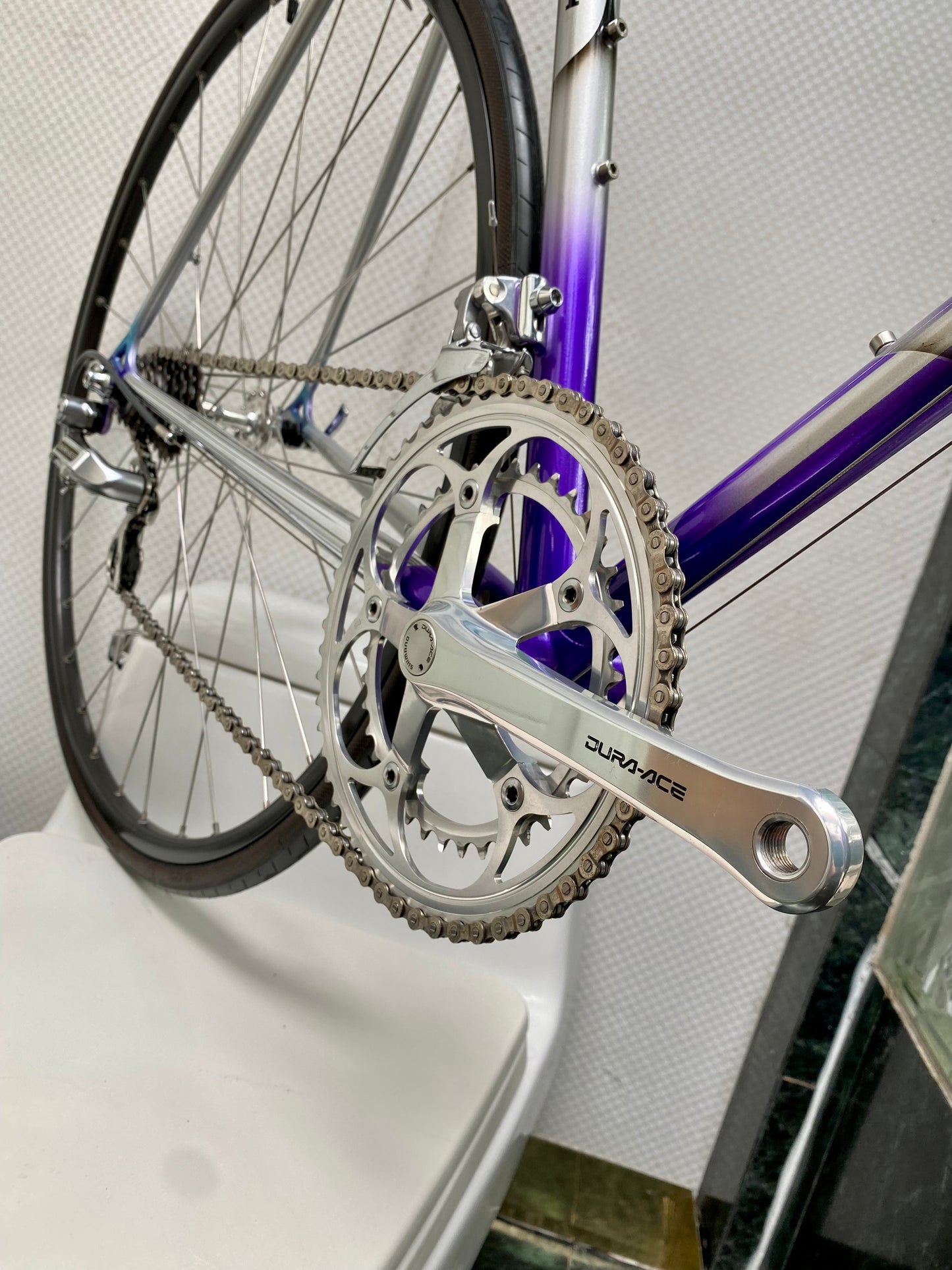 (SIZE 56cm) EARLY-1990's MARINONI CORSA ROAD BIKE - SHIMANO DURA ACE - SPOTLESS / PERFECT