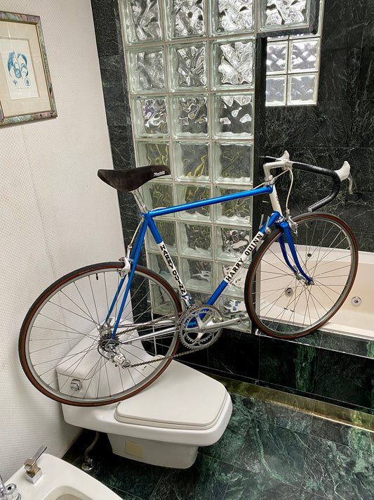 (SIZE 57cm) 1980's HARRY QUINN ROAD BIKE - BUILT BY TERRY DOLAN - CAMPAGNOLO ATHENA