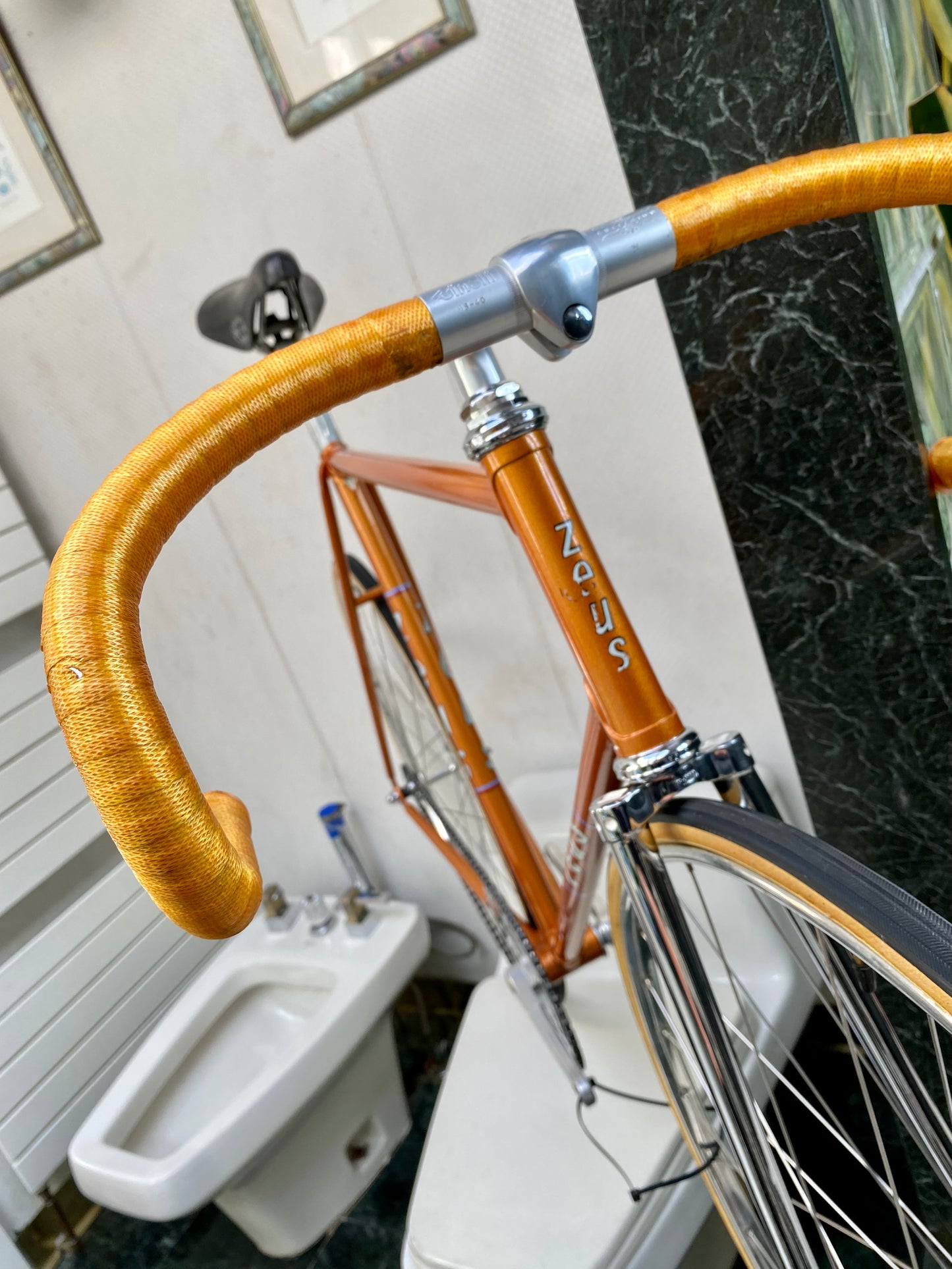 (SIZE 56cm) 1970's ZEUS PISTA TRACK BIKE - SUPER BEAUTIFUL!