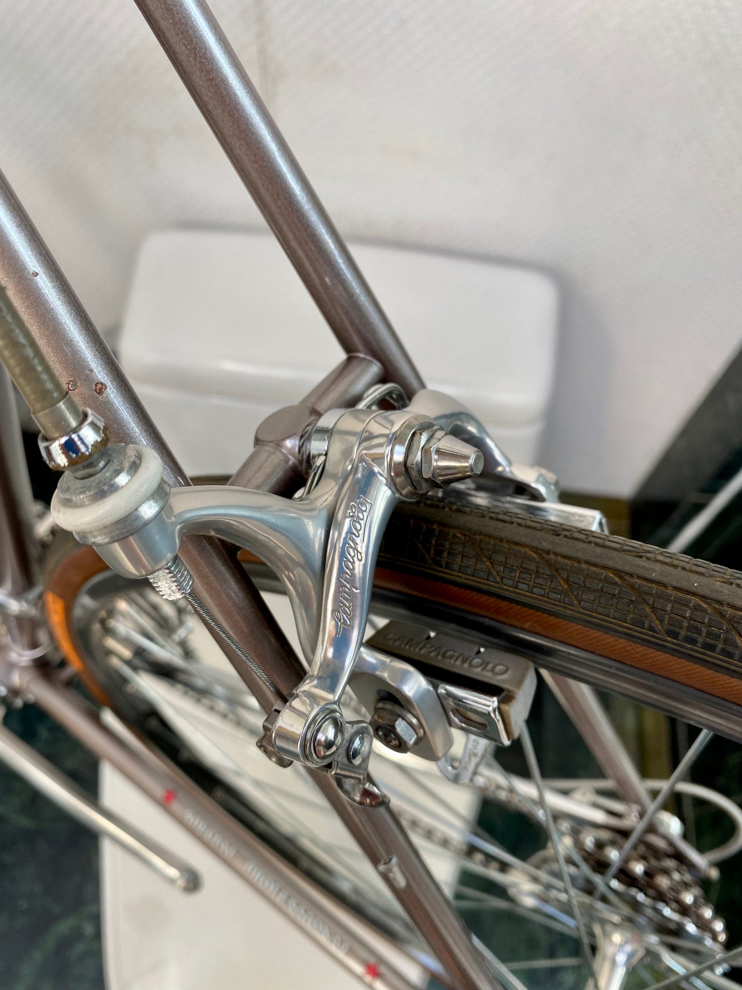 (SIZE 53cm) 1980's VINER ROAD BIKE - CAMPAGNOLO GROUPSET - WITH ORIGINAL RECEIPT