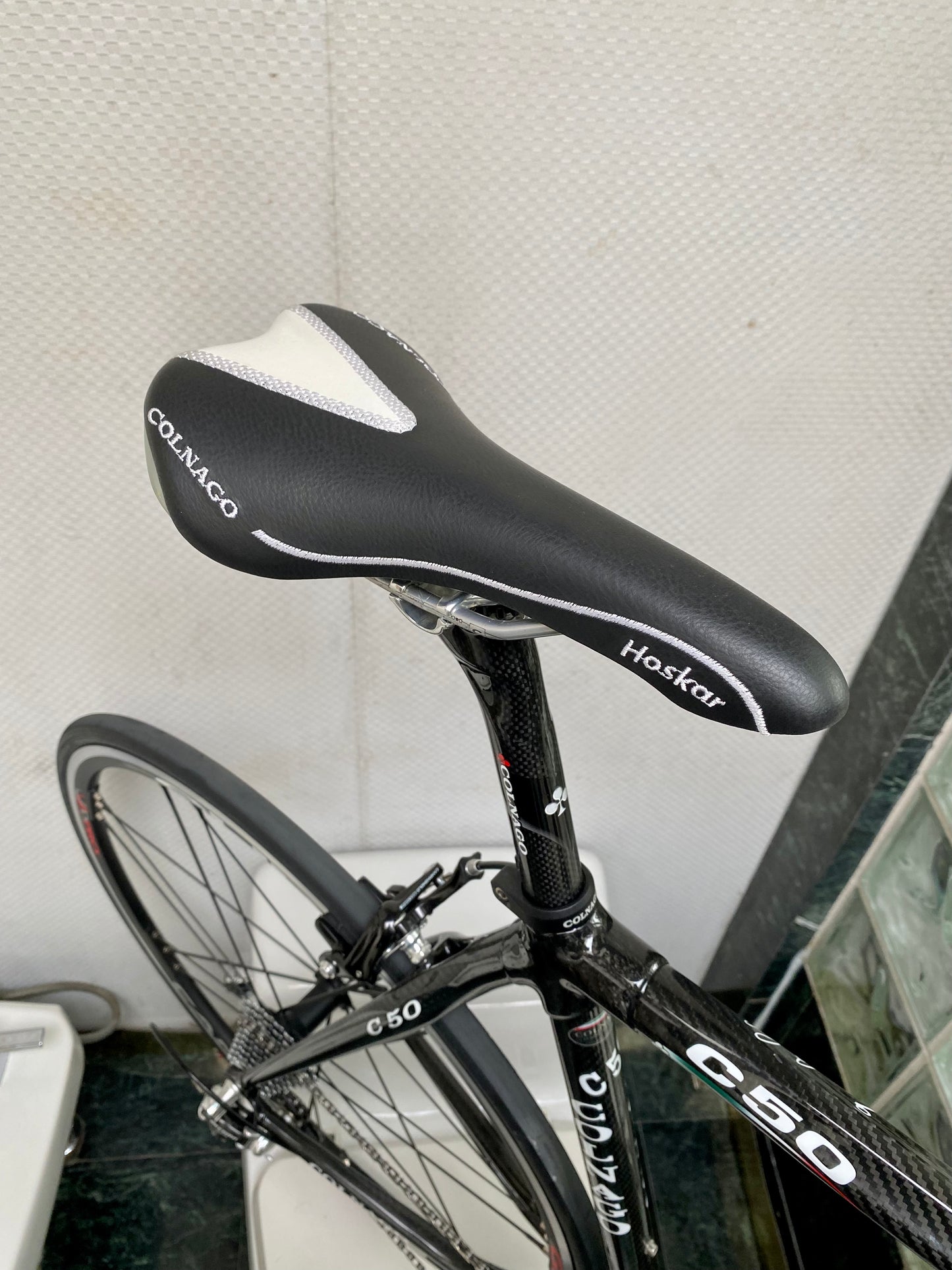 (SIZE 56cm) CLASSIC COLNAGO C50 ROAD BIKE - CAMPAGNOLO RECORD - LIKE NEW / SPOTLESS