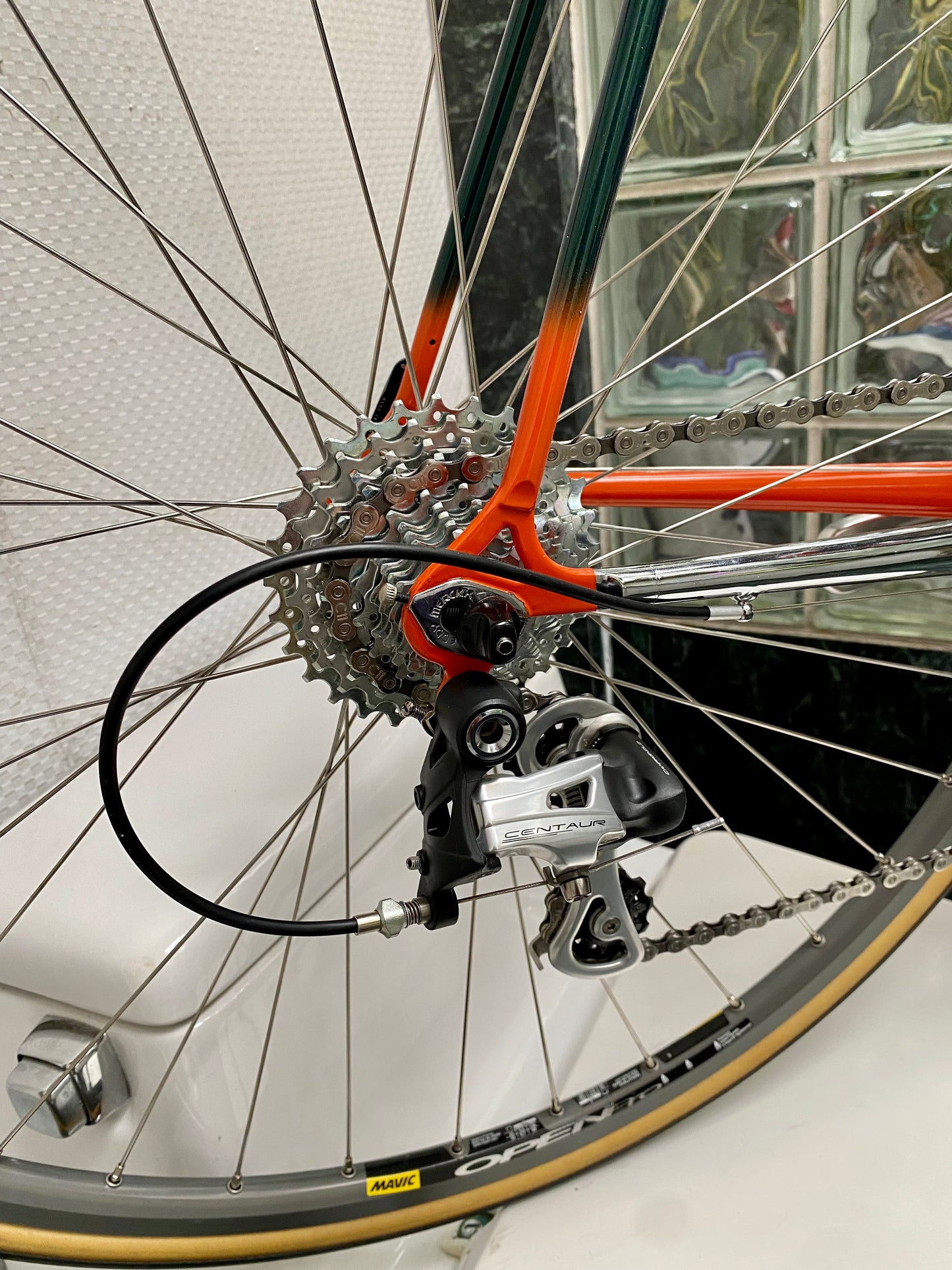 (SIZE 58cm) FULLY CUSTOM EDDY MERCKX STRADA O.S. 20th ANNIVERSARY NEO-RETRO BUILD - CAMPAGNOLO CENTAUR