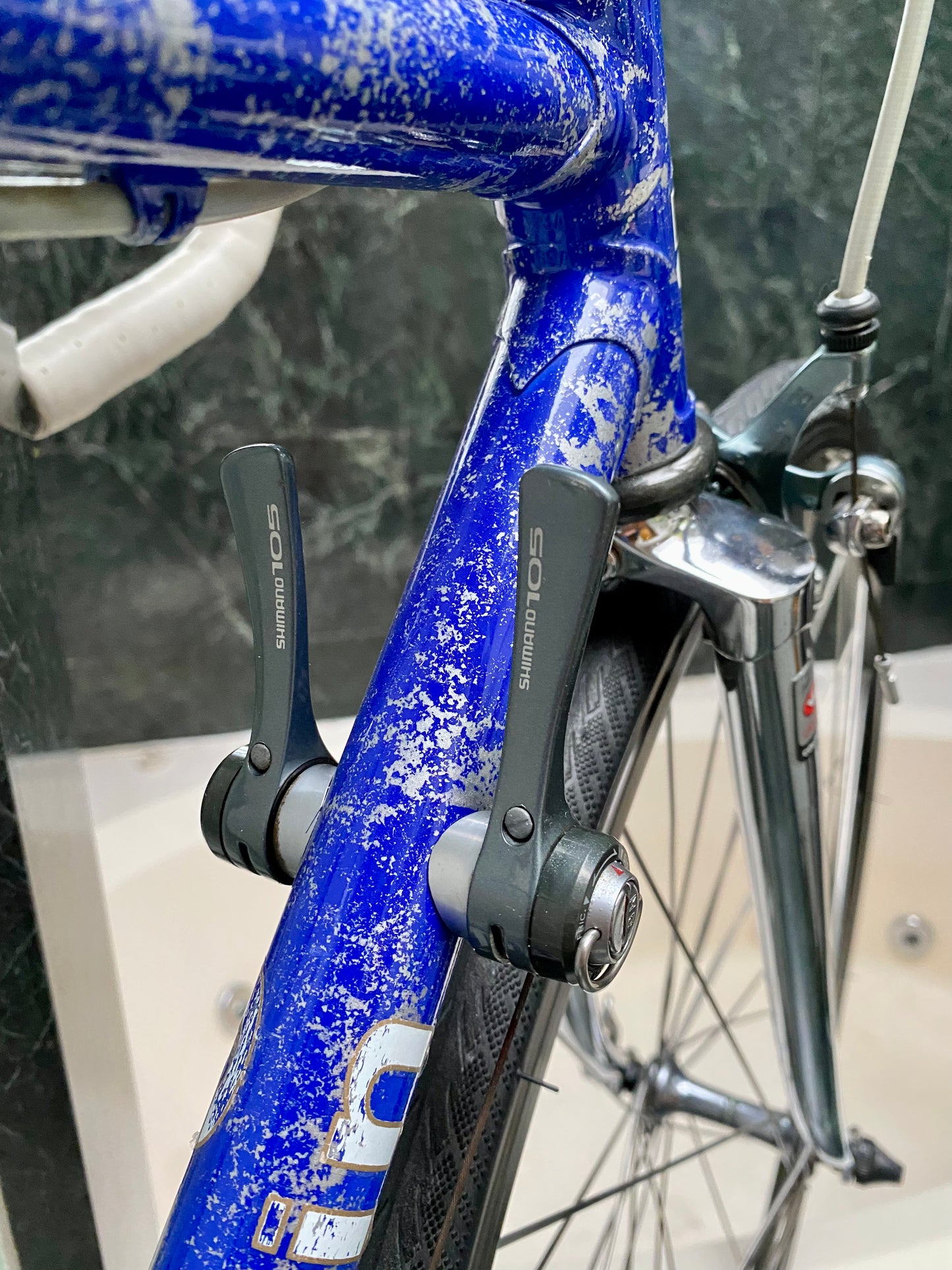 (SIZE 51cm) 1980's GARDIN ROAD BIKE - SHIMANO 105 - MAVIC - COLUMBUS