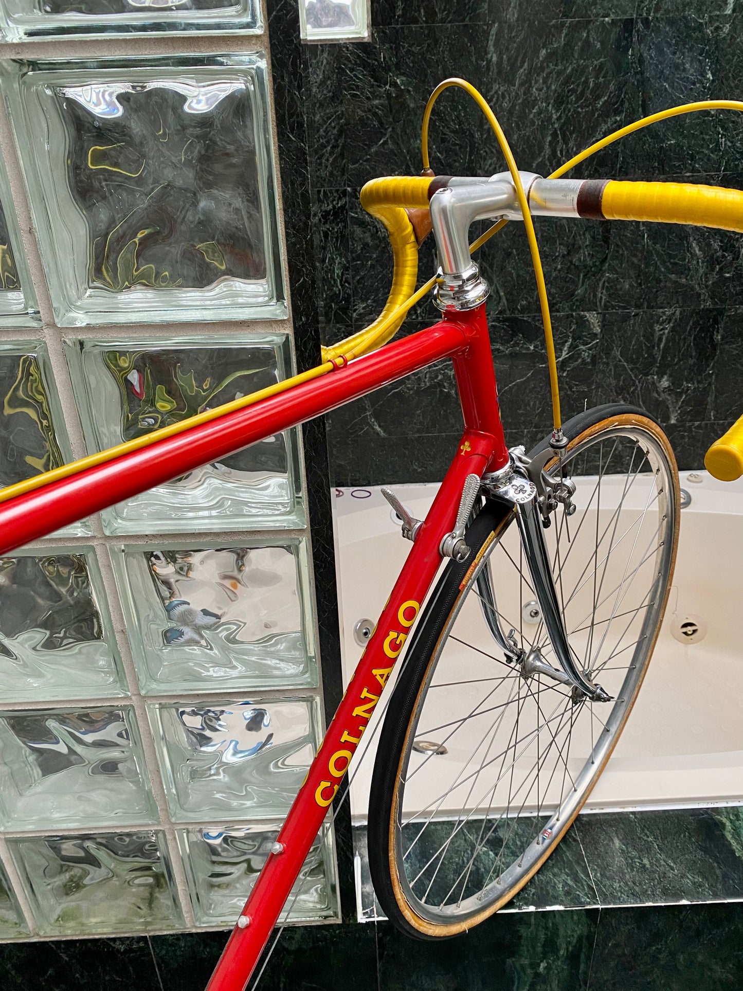 (SIZE 57cm) 1970's COLNAGO SUPER ROAD BIKE - CAMPAGNOLO - BEAUTIFUL