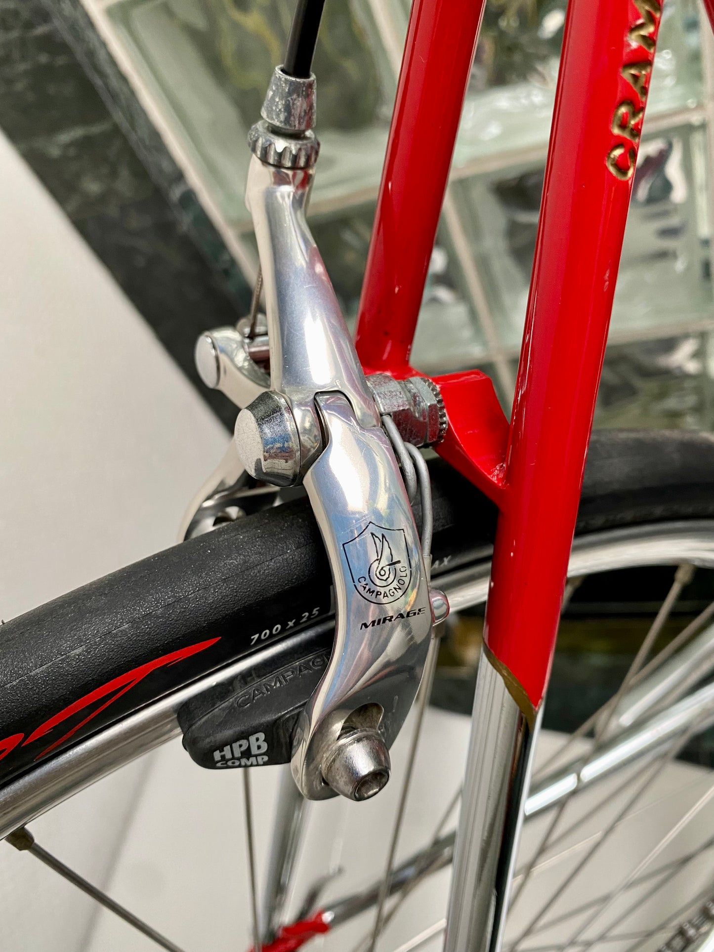 (SIZE 52cm) 1990's CRAMEROTTI ROAD BIKE - CAMPAGNOLO - COLUMBUS SL