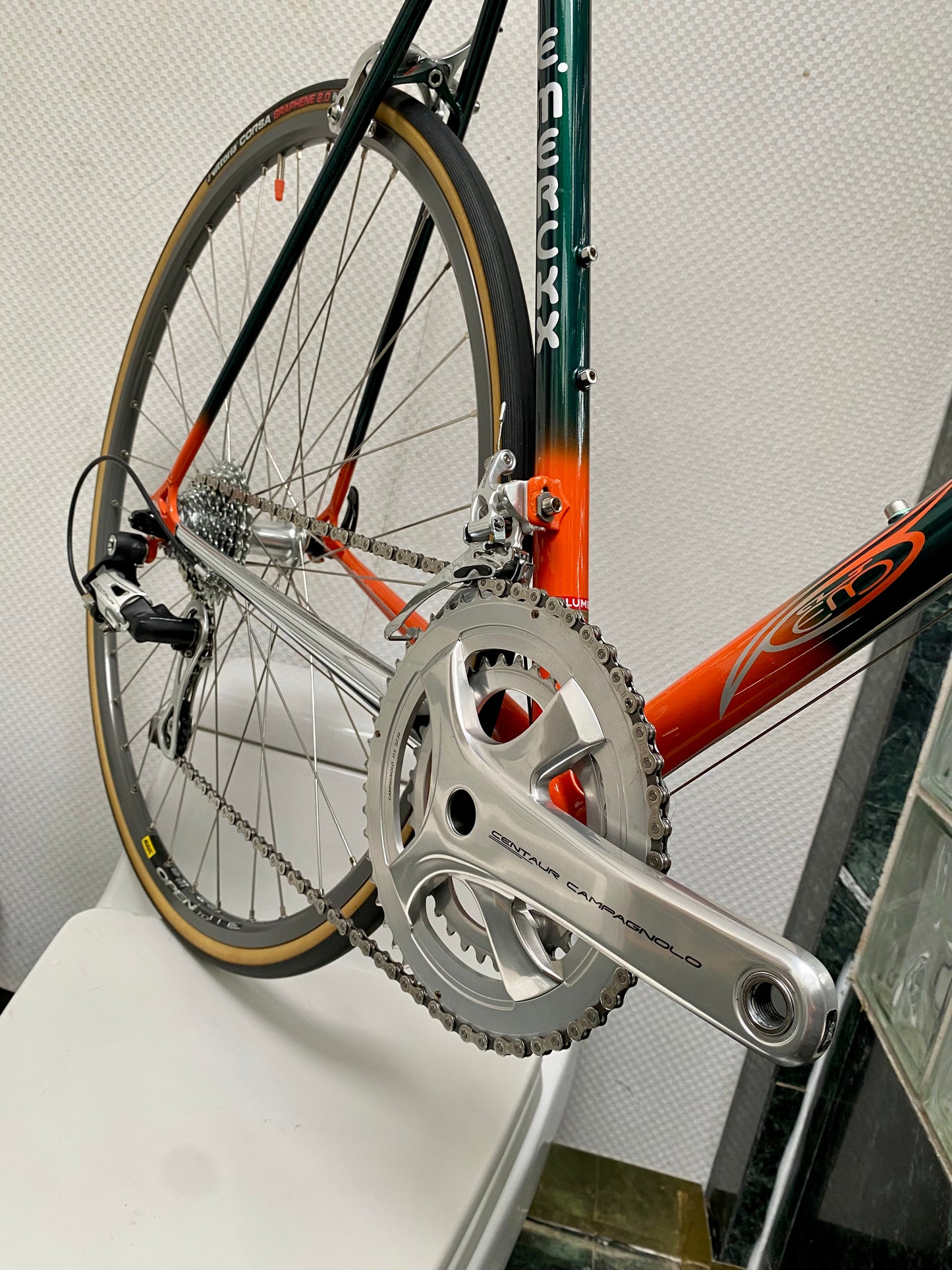 (SIZE 58cm) FULLY CUSTOM EDDY MERCKX STRADA O.S. 20th ANNIVERSARY NEO-RETRO BUILD - CAMPAGNOLO CENTAUR