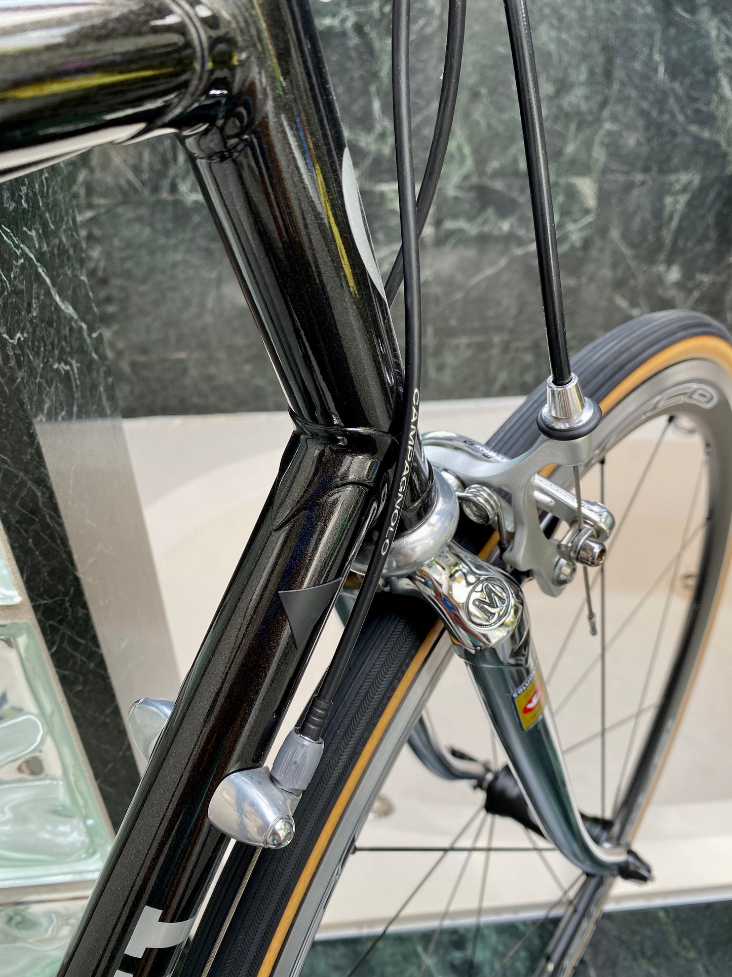 (SIZE 56cm) CUSTOM MARINONI SPECIAL NEO-RETRO STEEL ROAD BIKE BUILD - CAMPAGNOLO POTENZA