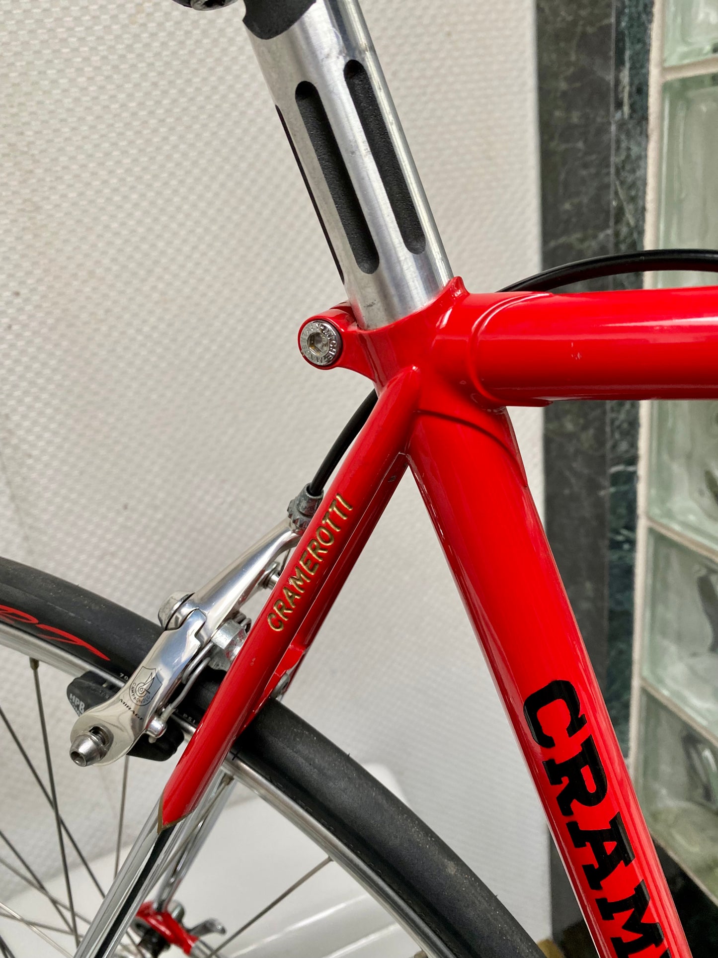 (SIZE 52cm) 1990's CRAMEROTTI ROAD BIKE - CAMPAGNOLO - COLUMBUS SL