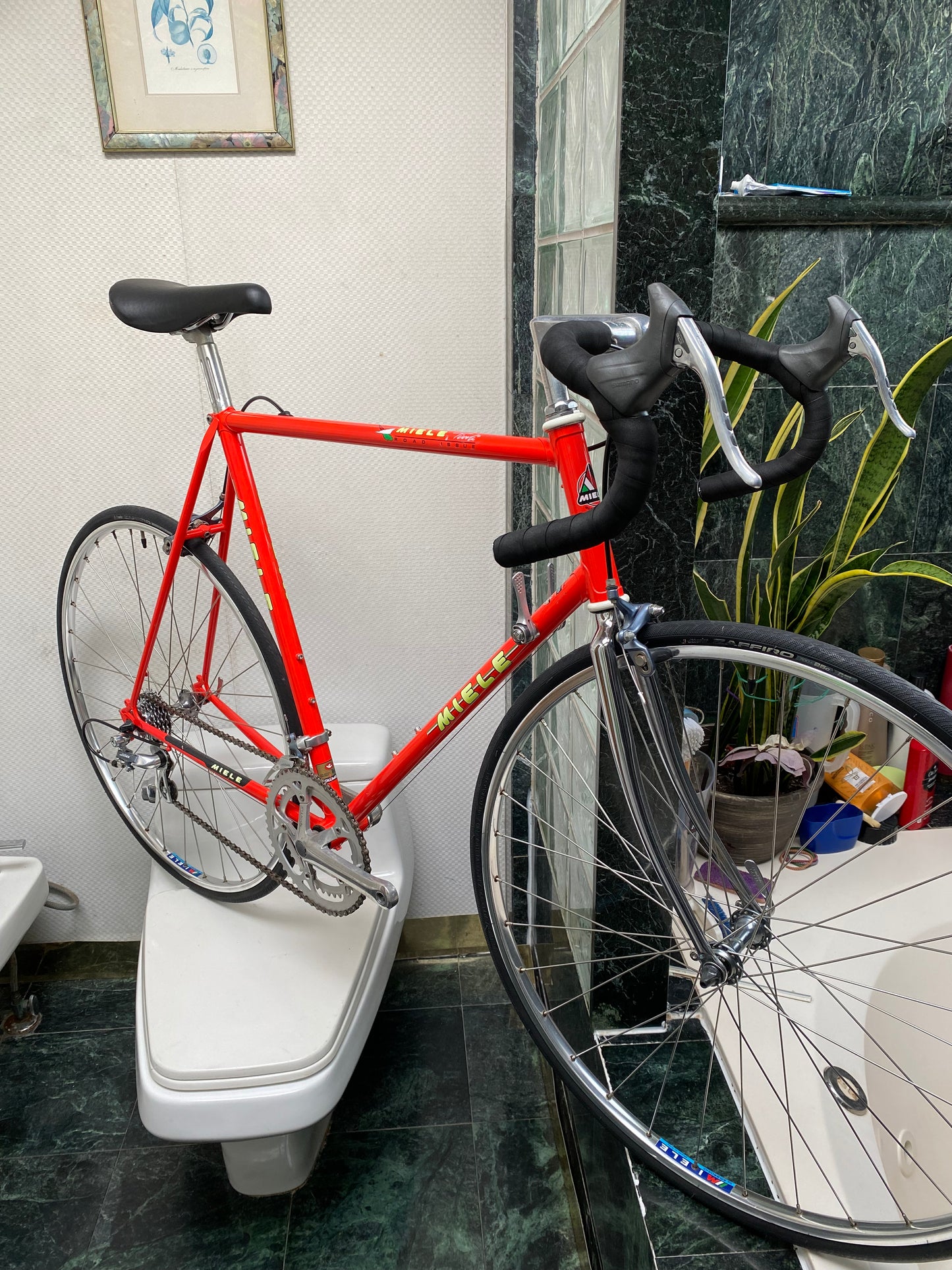 (SIZE 57cm) 1980's MIELE TIVOLI ROAD BIKE - COLUMBUS - LIKE NEW