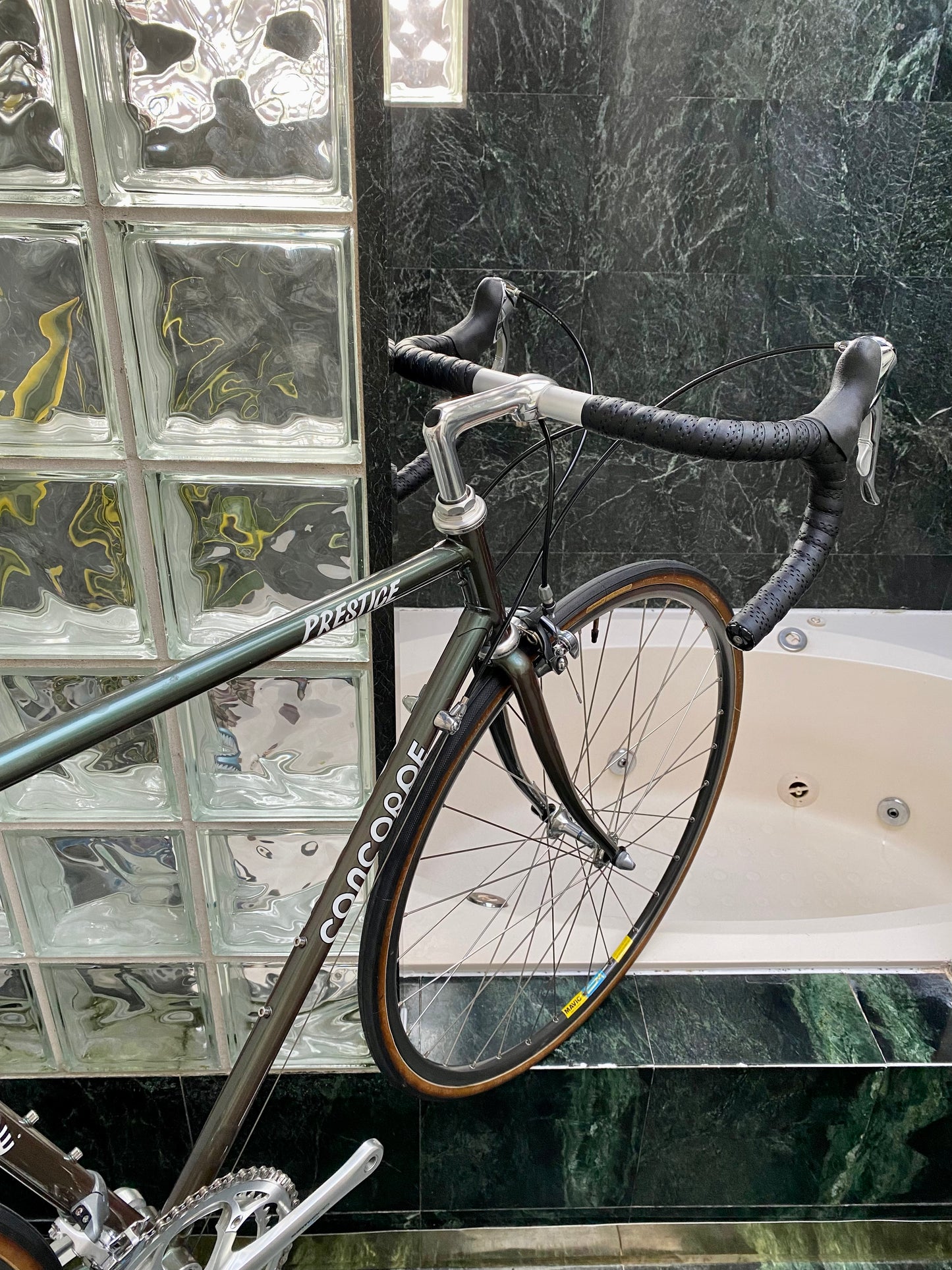 (SIZE 54cm) EARLY-1990's CONCORDE PRESTIGE ROAD BIKE - SHIMANO 600 STI - TANGE PRESTIGE