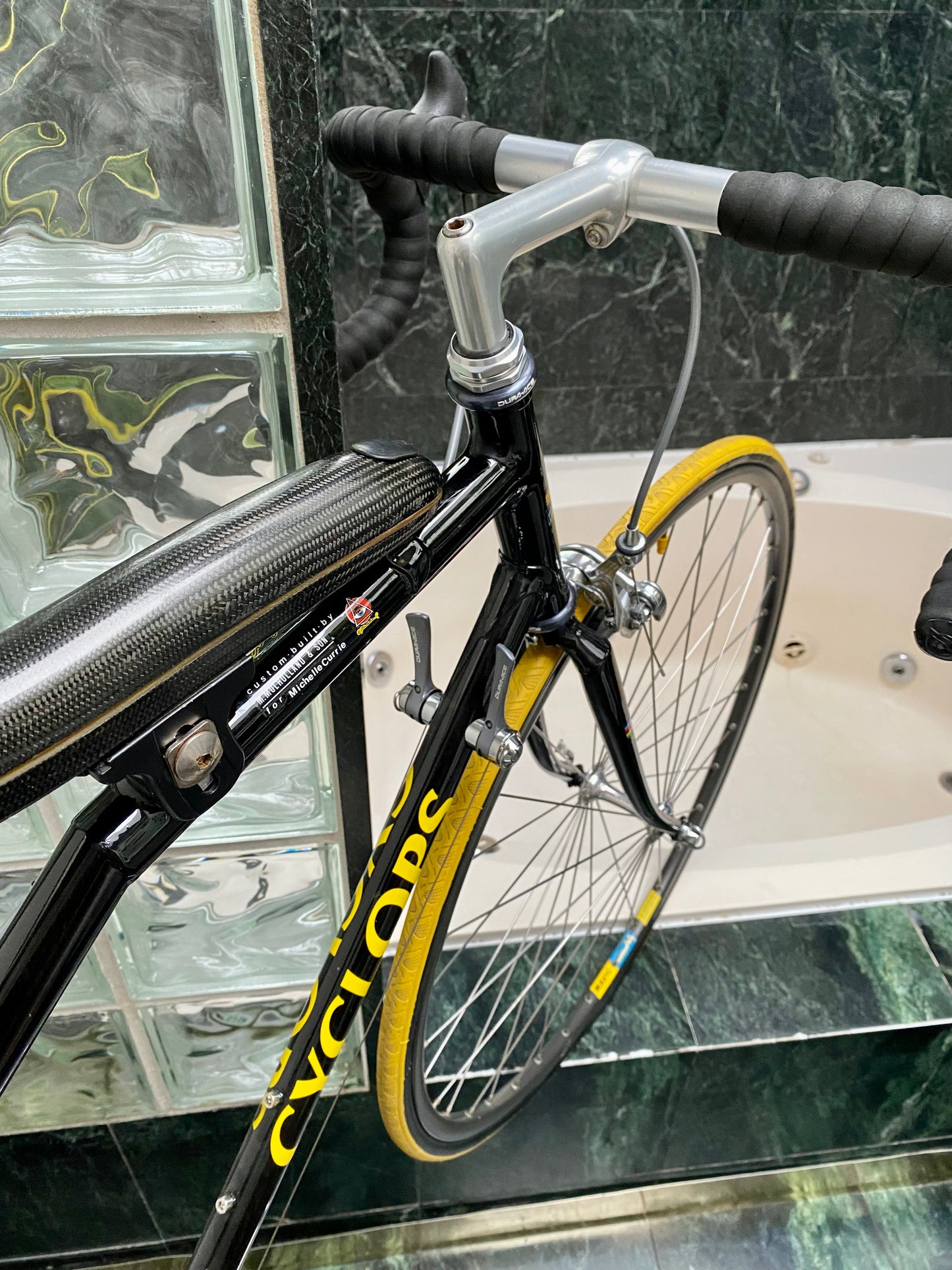 (SIZE 56cm) CYCLOPS SOFTRIDE ROAD BIKE - TRULY INCREDIBLE - DURA ACE - MUSEUM QUALITY