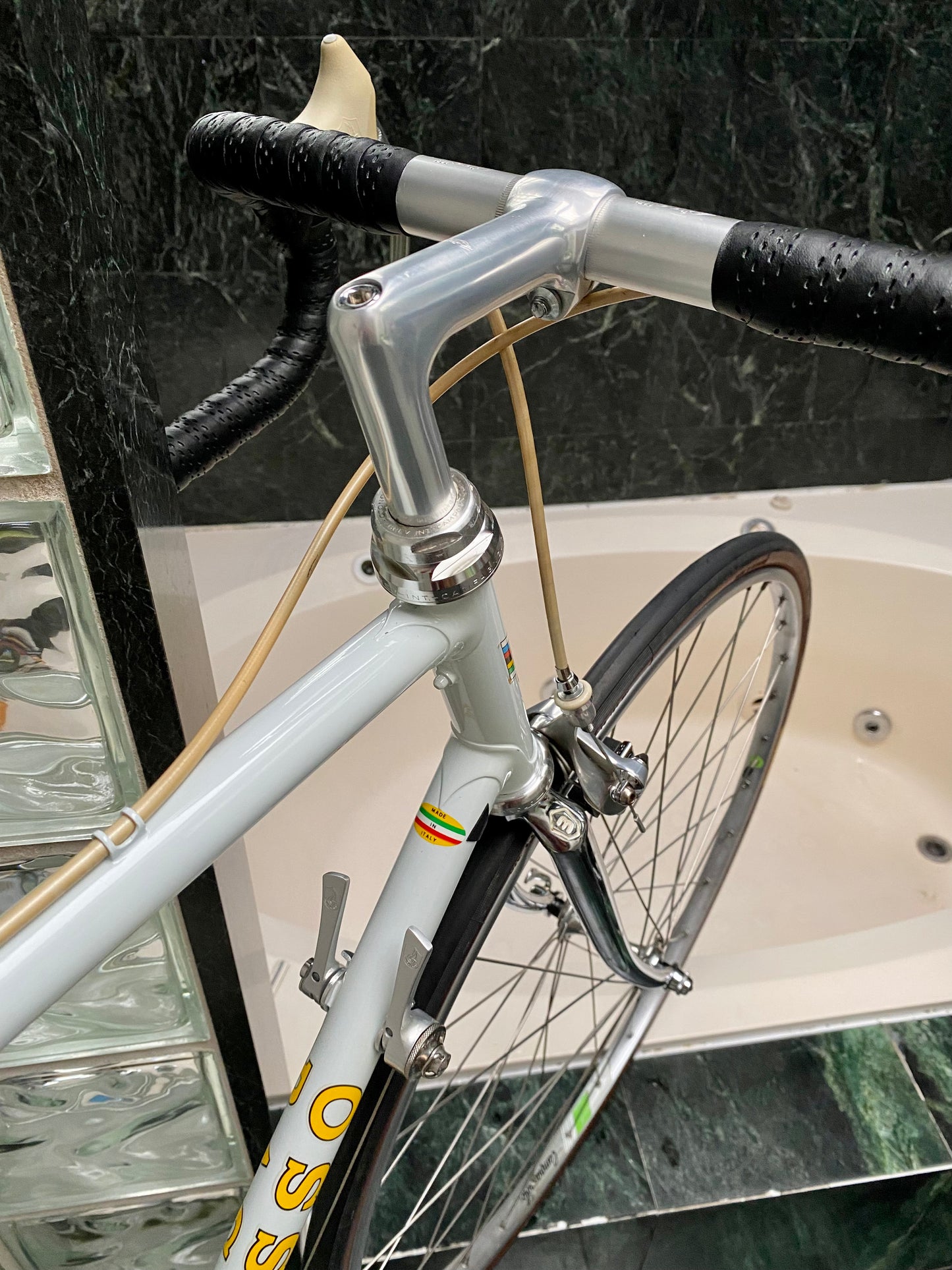 (SIZE 55cm) 1980's BASSO ROAD BIKE - COLUMBUS SL - CAMPAGNOLO ATHENA