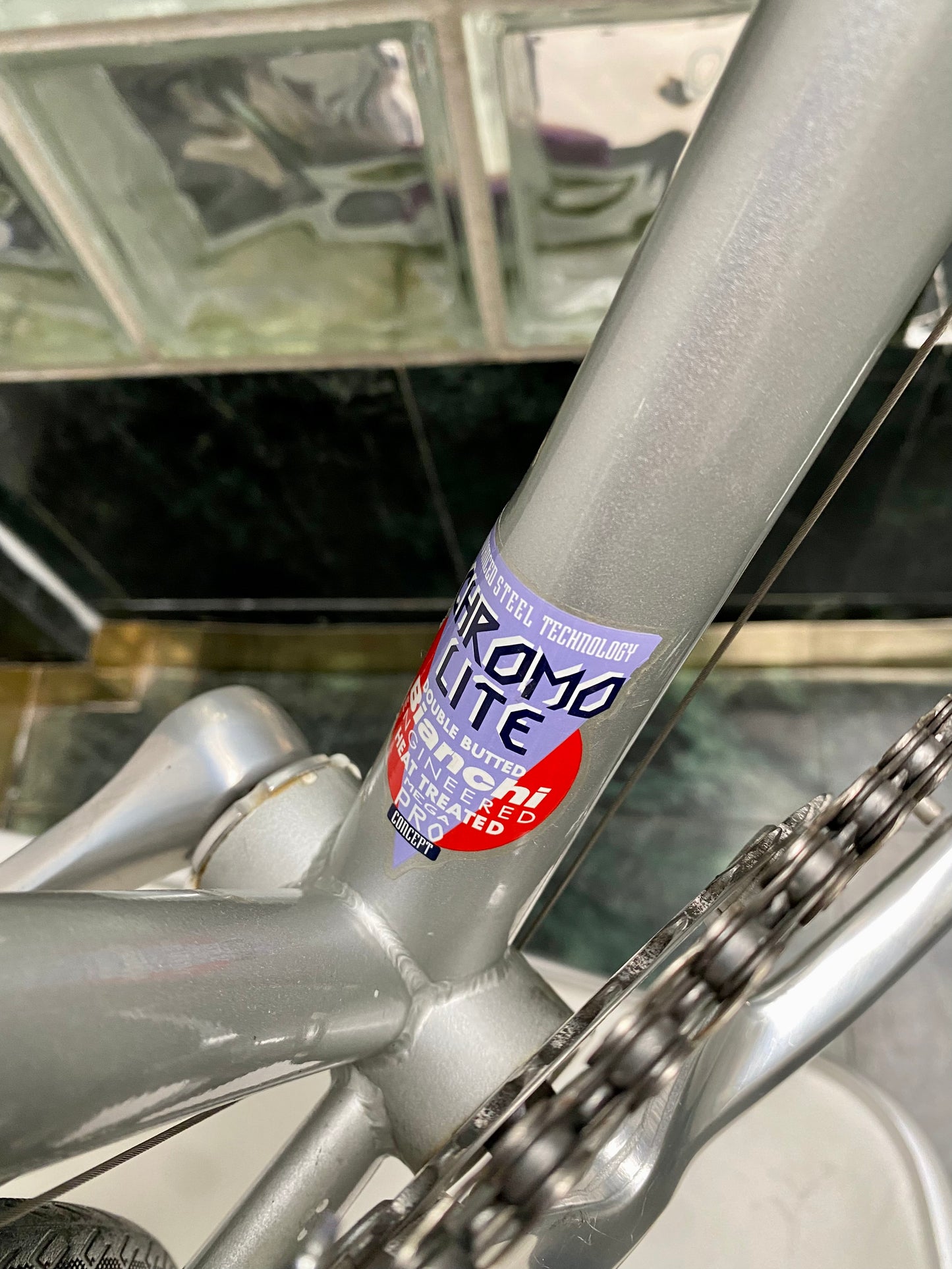 (SIZE 53cm) 1990's BIANCHI CAMPIONE ROAD BIKE - CAMPAGNOLO