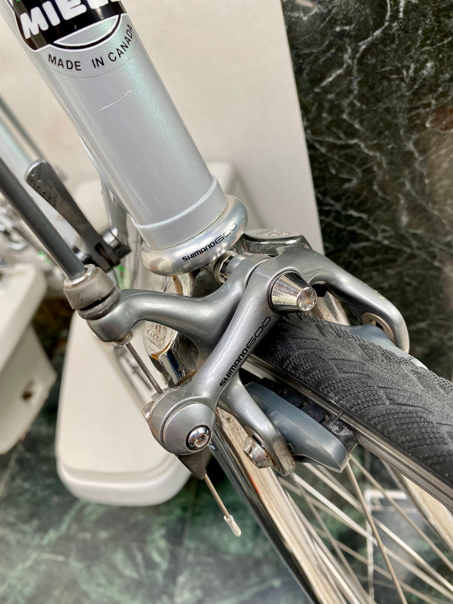 (SIZE 55cm) 1980's MIELE GARA ROAD BIKE - SHIMANO 600 - COLUMBUS STEEL