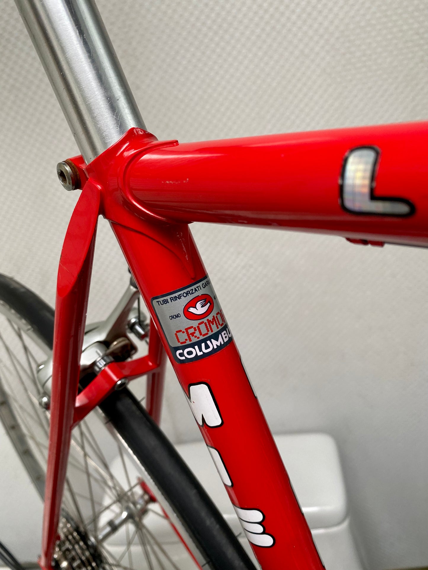 (SIZE 53cm) 1980's MIELE LUPA ROAD BIKE - COLUMBUS CROMOR