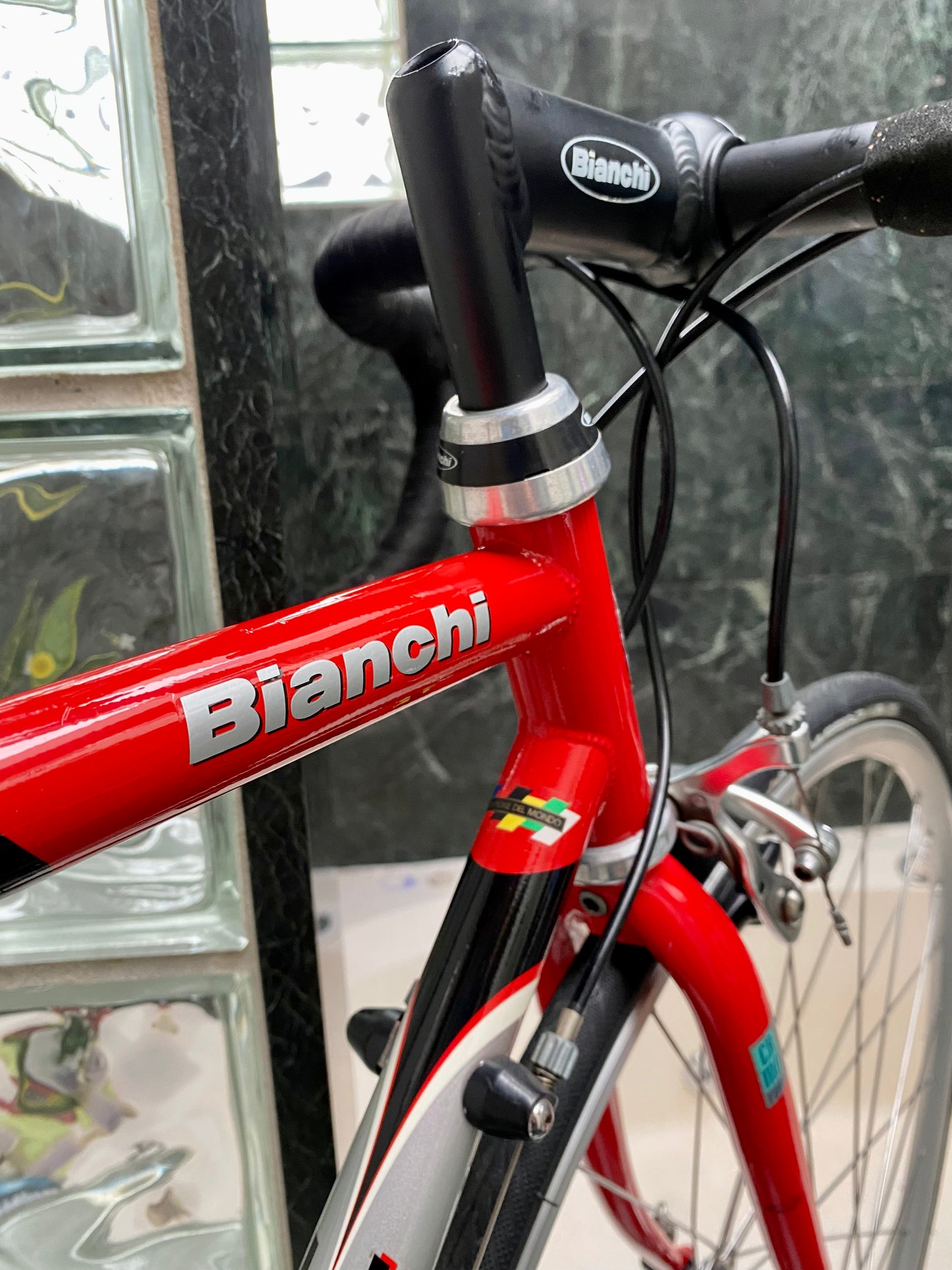 (SIZE 53cm) 1990's BIANCHI CAMPIONE ROAD BIKE - CAMPAGNOLO