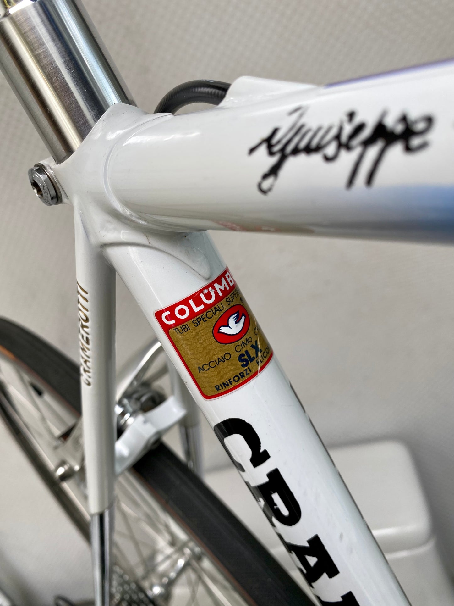 (SIZE 54cm) EARLY-1990's CUSTOM CRAMEROTTI ROAD BIKE - CAMPAGNOLO CHORUS - SPOTLESS