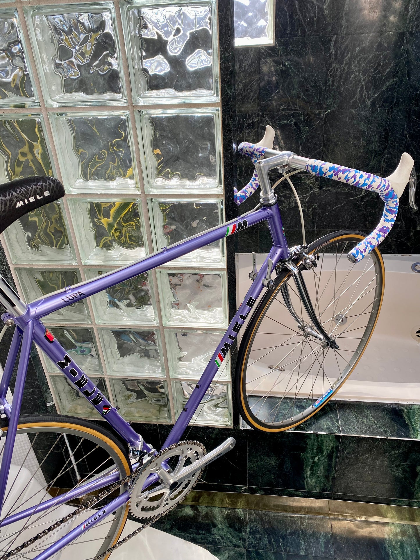 (SIZE 56cm) NOS / NEW 1980's MIELE ROAD BIKE - SHIMANO 105