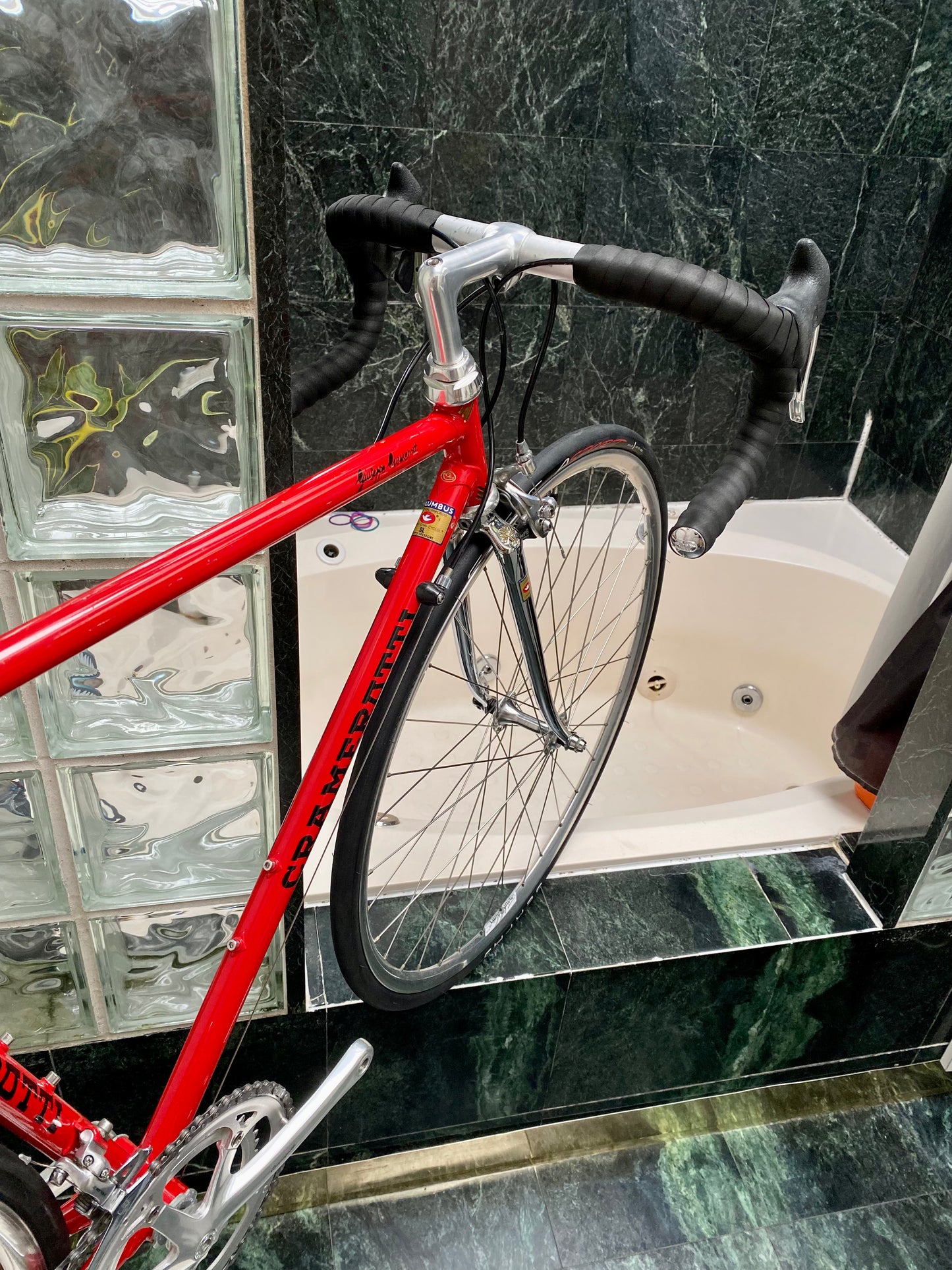 (SIZE 52cm) 1990's CRAMEROTTI ROAD BIKE - CAMPAGNOLO - COLUMBUS SL