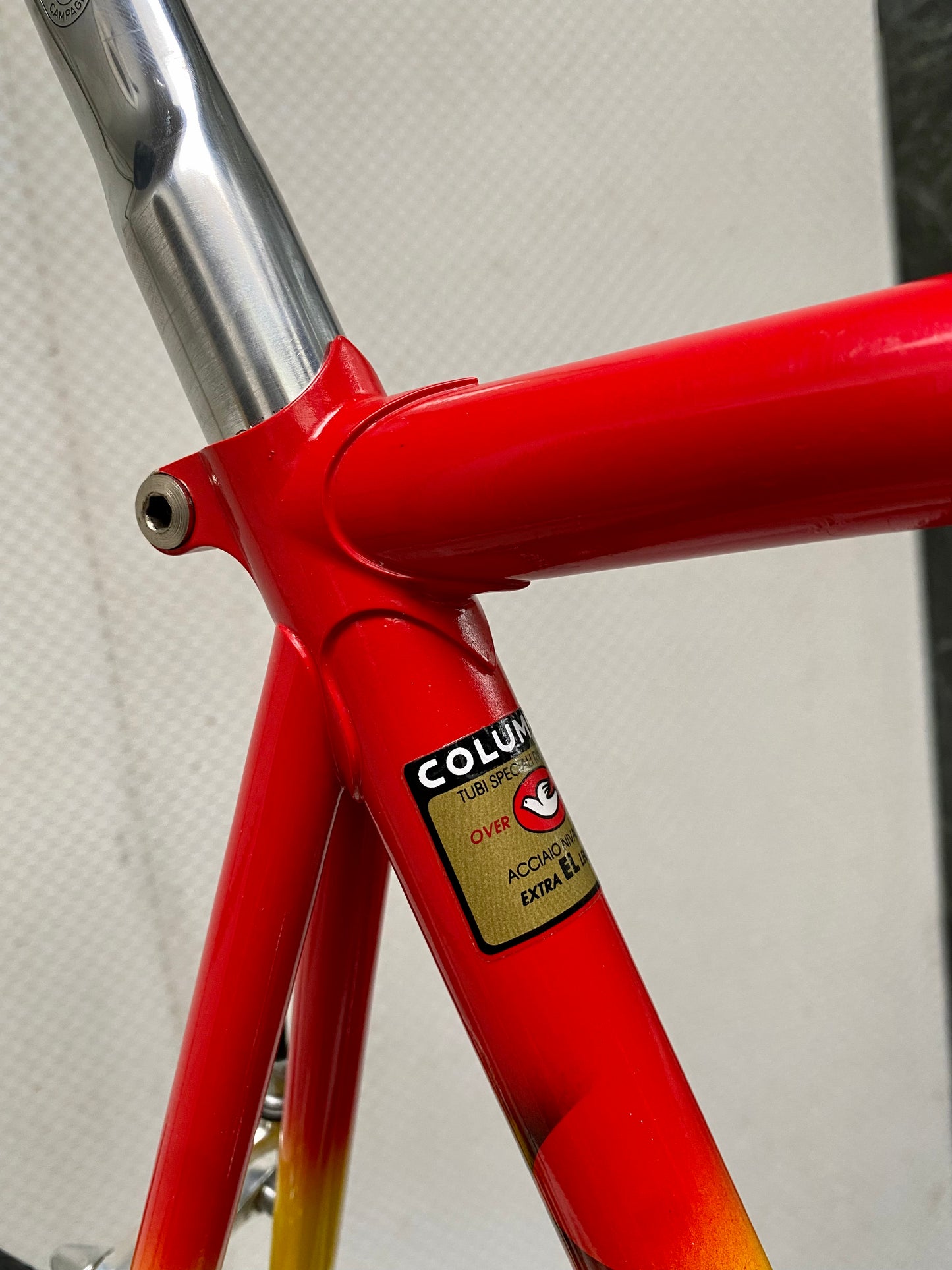 (SIZE 60cm) 1990's MARINONI ROAD BIKE - COLUMBUS EL EXTRA LIGHT - CAMPAGNOLO - ABSOLUTELY SPOTLESS!