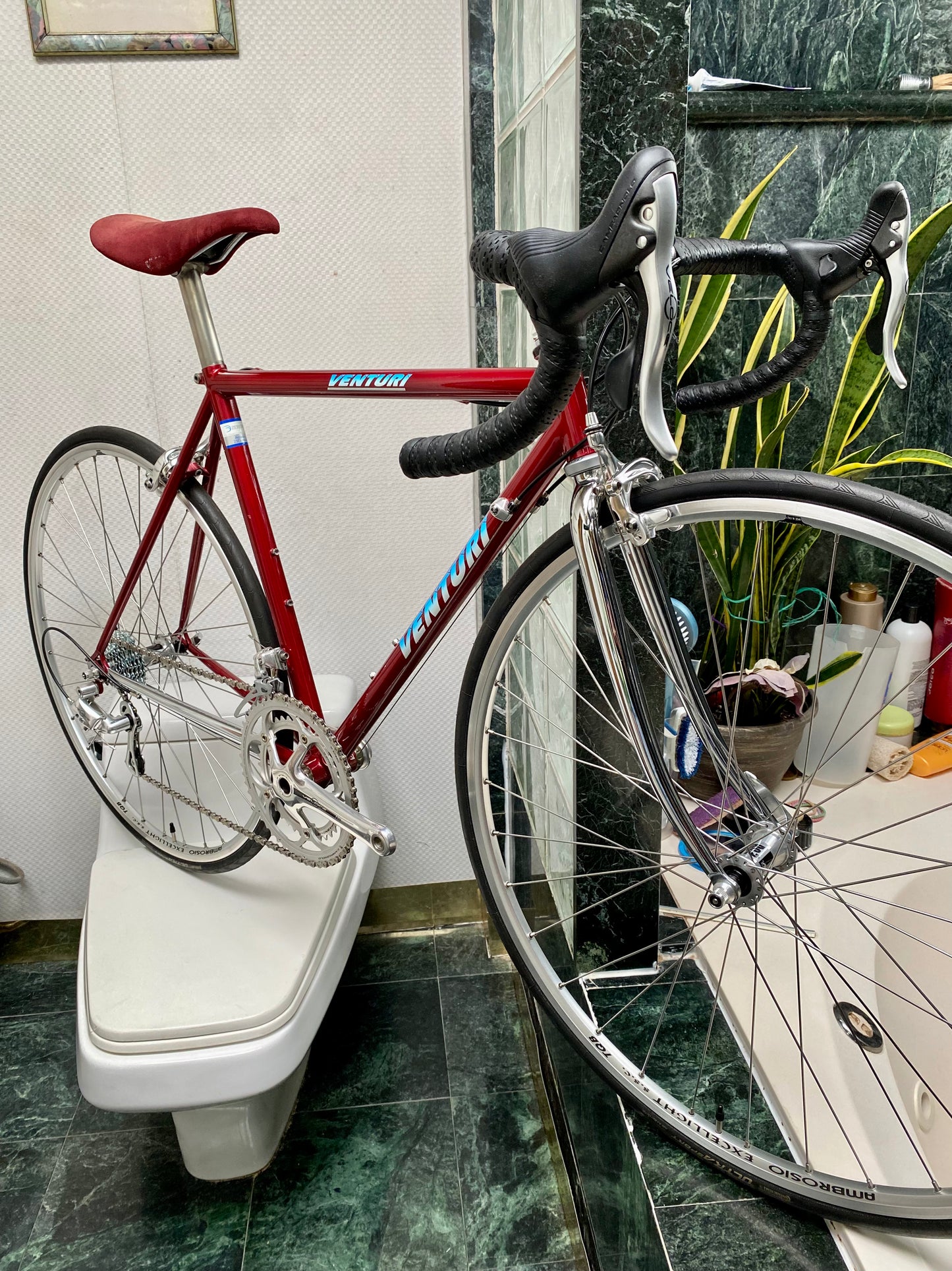 (SIZE 50cm) CUSTOM VENTURI ROAD BIKE - NEO-RETRO - CAMPAGNOLO